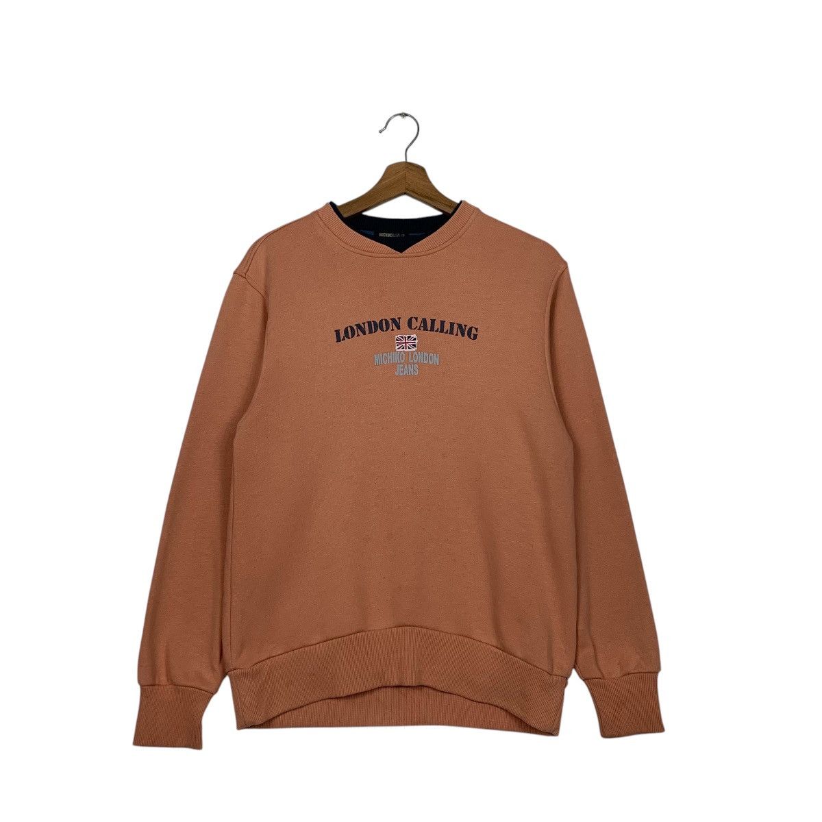 Michiko Koshino London Michiko London Jeans Big Logo Sweatshirt Size US S / EU 44-46 / 1 - 1 Thumbnail