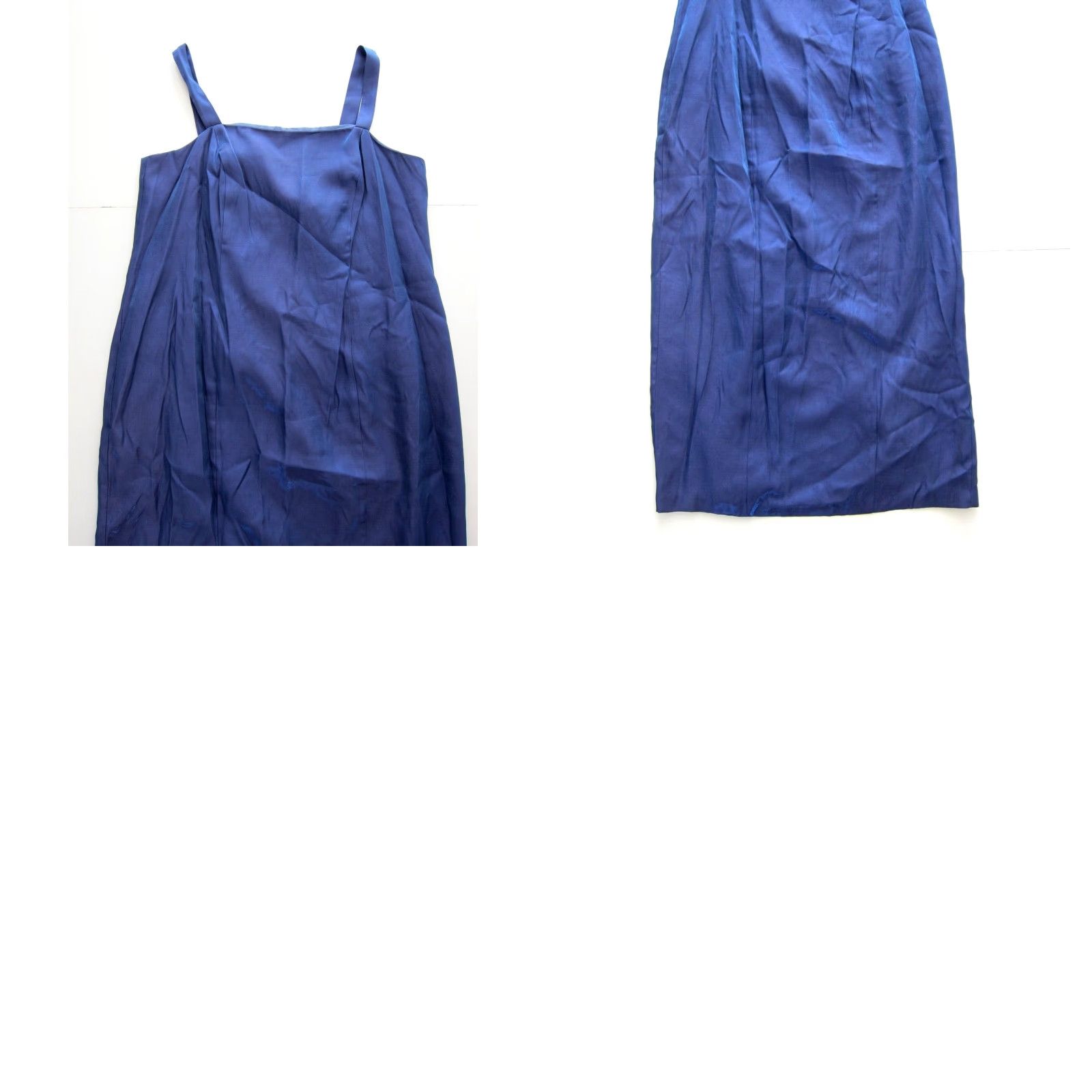 Alex Evenings VINTAGE Alex Evenings Blue Satin Long Maxi Formal Tank Dress Women Petite 16 Size XXL / US 16-18 / IT 52-54 - 8 Thumbnail
