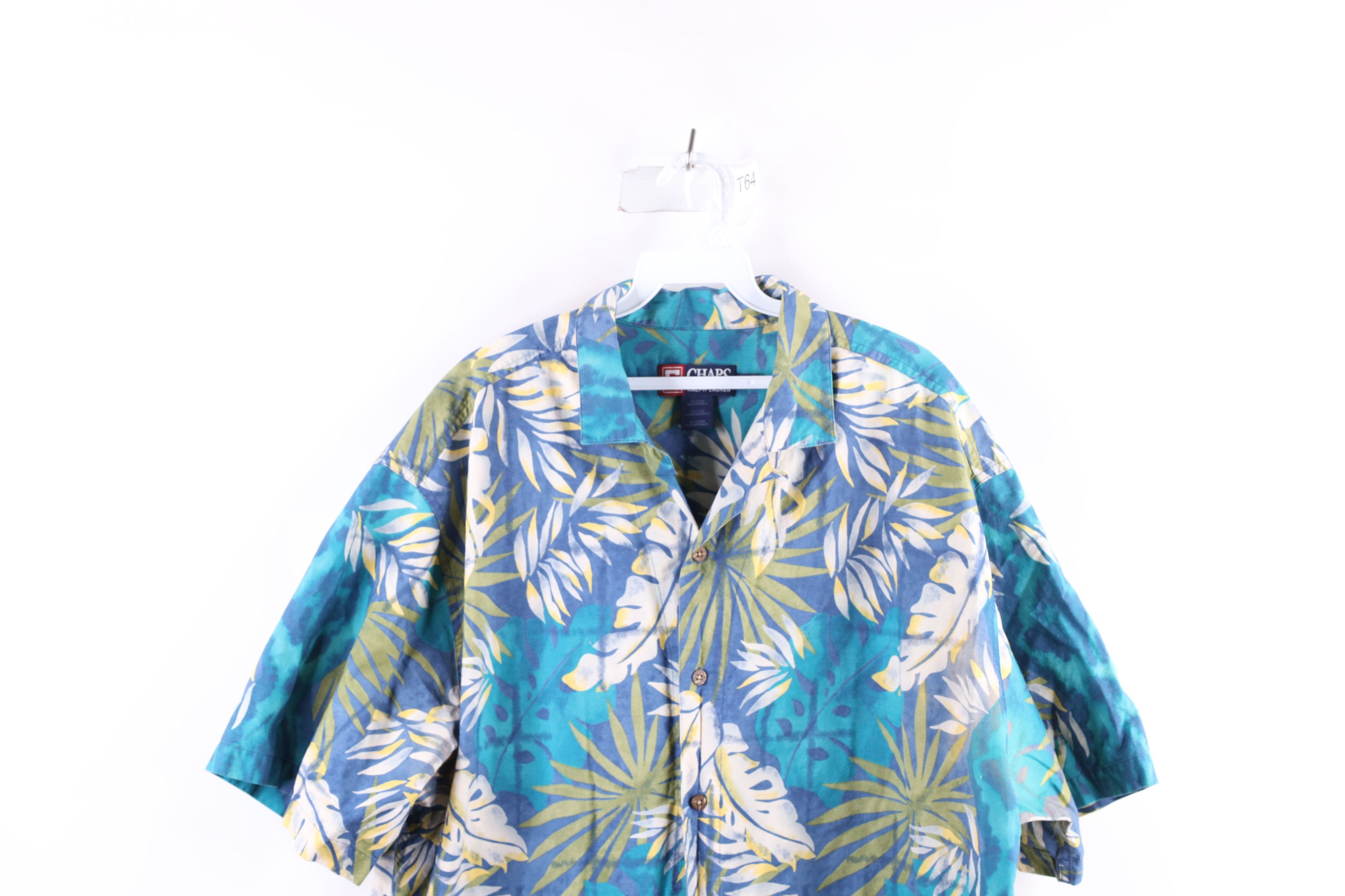 Polo Ralph Lauren Vintage 90s Chaps Ralph Lauren Collar Hawaiian Button Shirt Size US XL / EU 56 / 4 - 2 Thumbnail