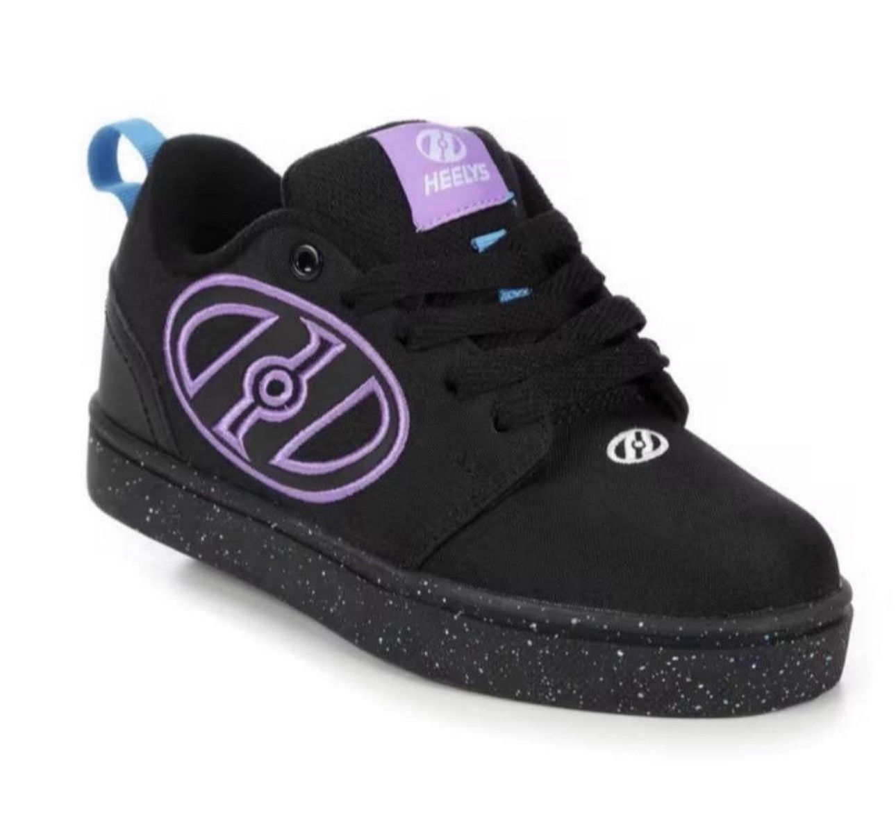 Heelys HEELYS Youth Kids Unisex.Skate Sneaker. Black/Purple.RARE Size US 5 / EU 37 - 2 Thumbnail
