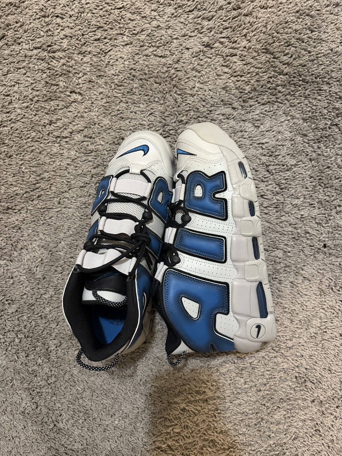 Nike Nike Air More Uptempo Universal Blue Size US 12 / EU 45 - 3 Thumbnail