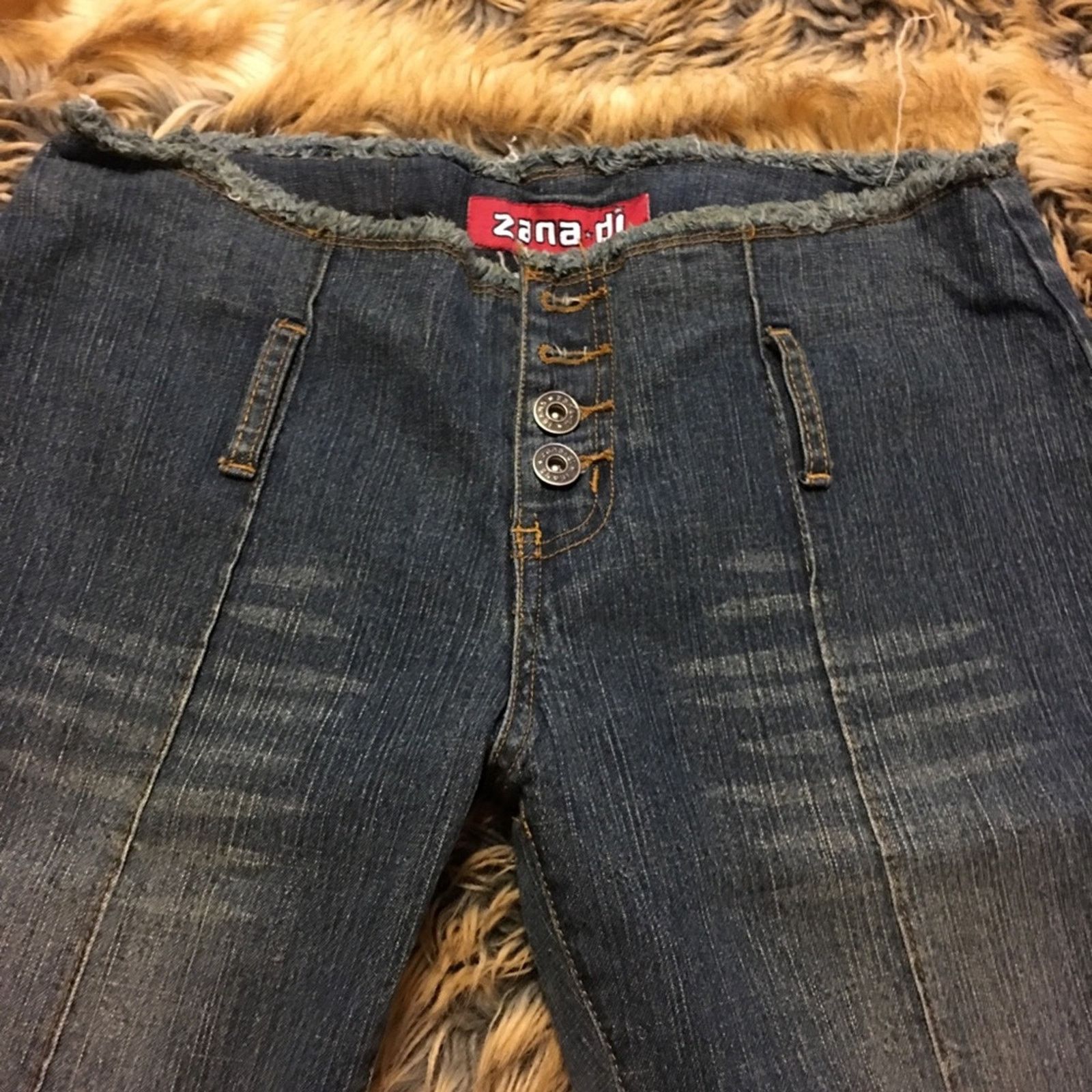 Other Zana-di low rise fray detailed jeans NWOT 5 Size 27" / US 4 / IT 40 - 4 Thumbnail