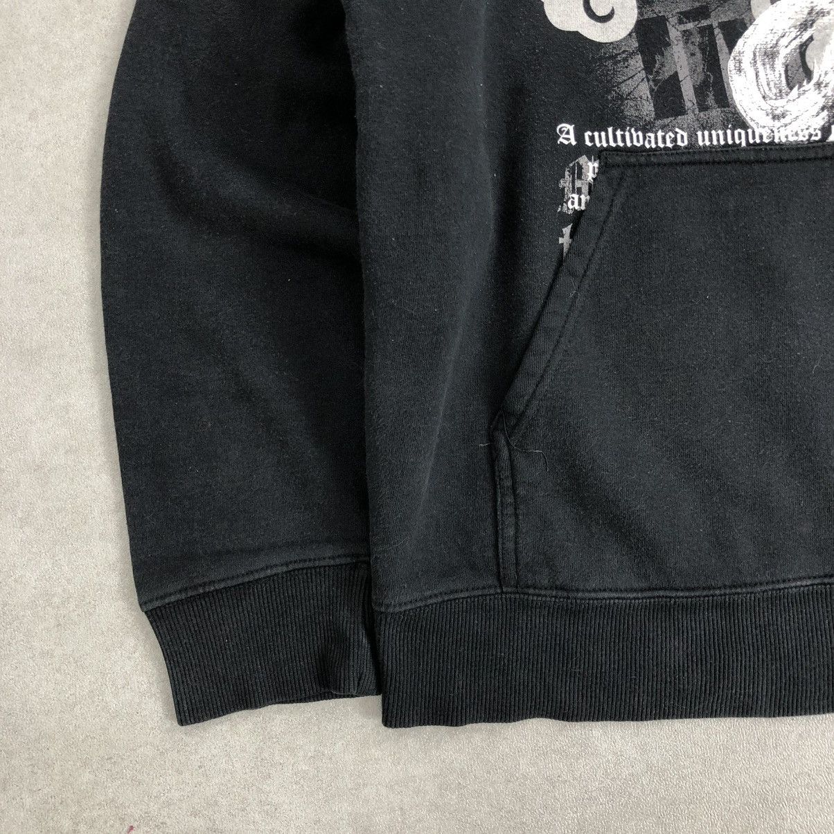 If Six Was Nine 2000s Sorridere Dragons Skulls Poem Goa Punk Fur Zip Hoodie Size US L / EU 52-54 / 3 - 6 Thumbnail