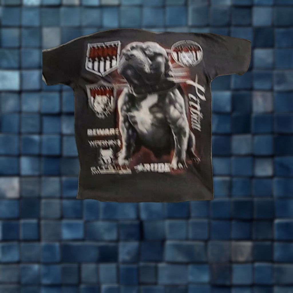 Vintage Pitbull Team Mens Charcoal Gray Extra Large XL Shirt Size US M / EU 48-50 / 2 - 1 Thumbnail
