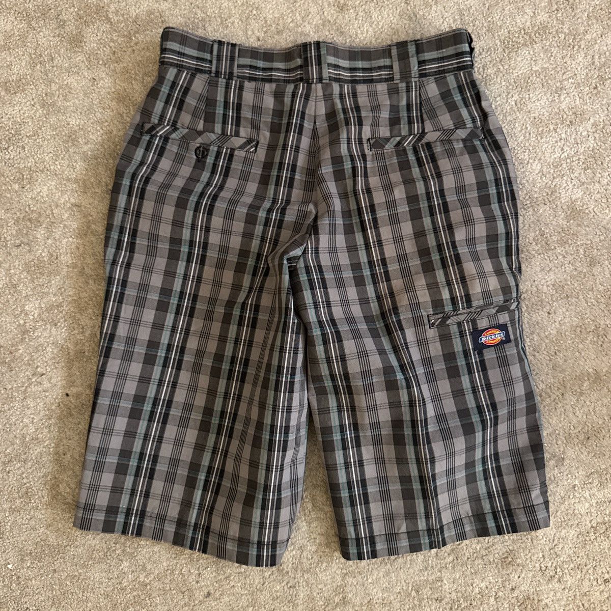 Dickies Baggy Dickies Plaid Jorts Size US 31 - 2 Thumbnail