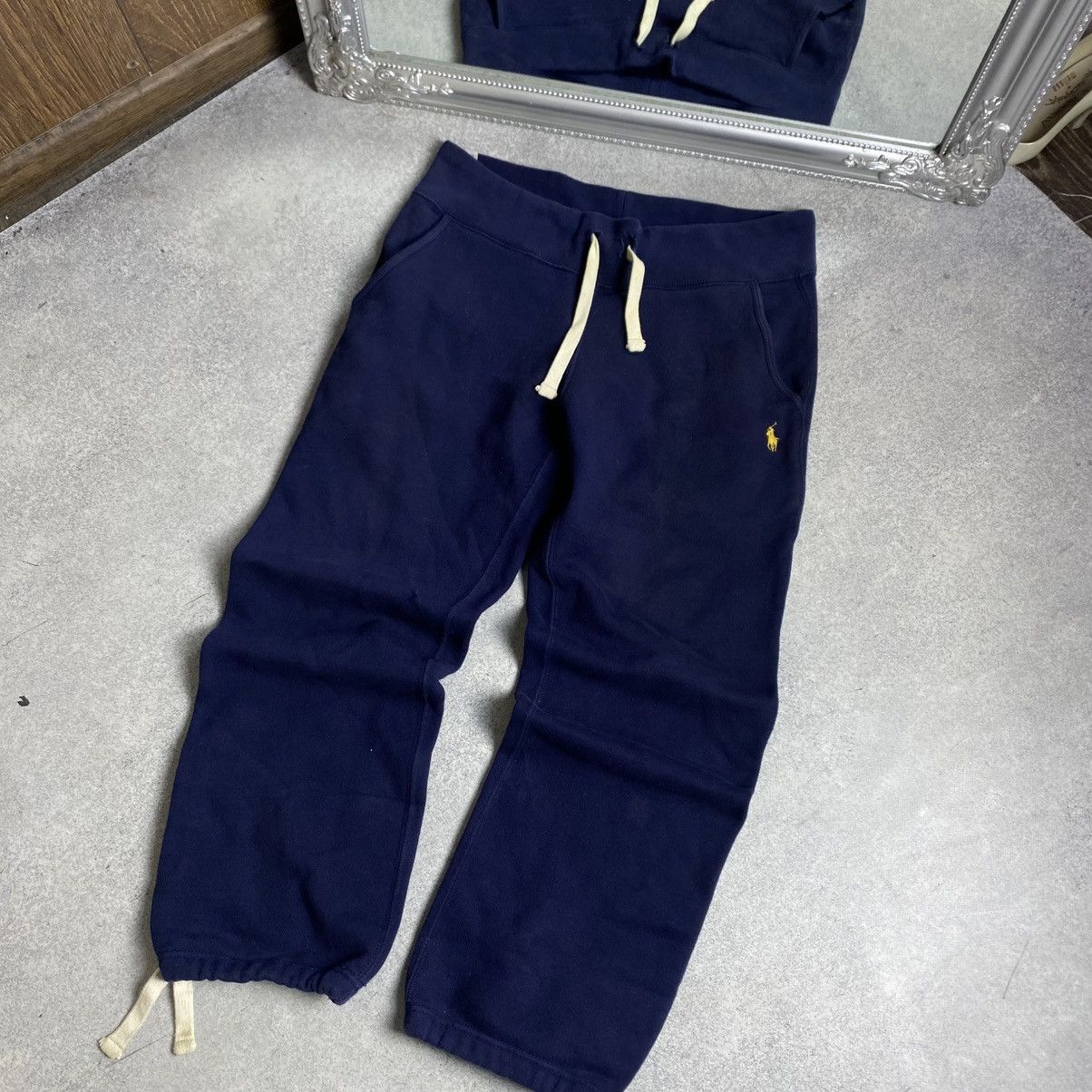 Polo Ralph Lauren Navy Polo Ralph Lauren Sweatpants Size US 30 / EU 46 - 2 Thumbnail