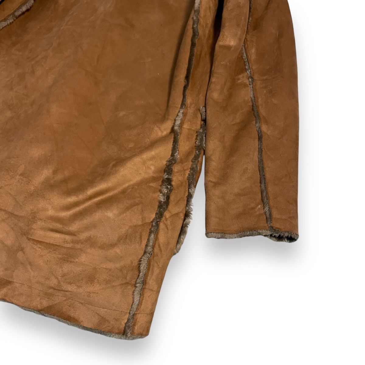 Issey Miyake 🇯🇵 BALANCE WEAR DESIGN VELVET FUR RACOON JACKET Size US L / EU 52-54 / 3 - 8 Thumbnail