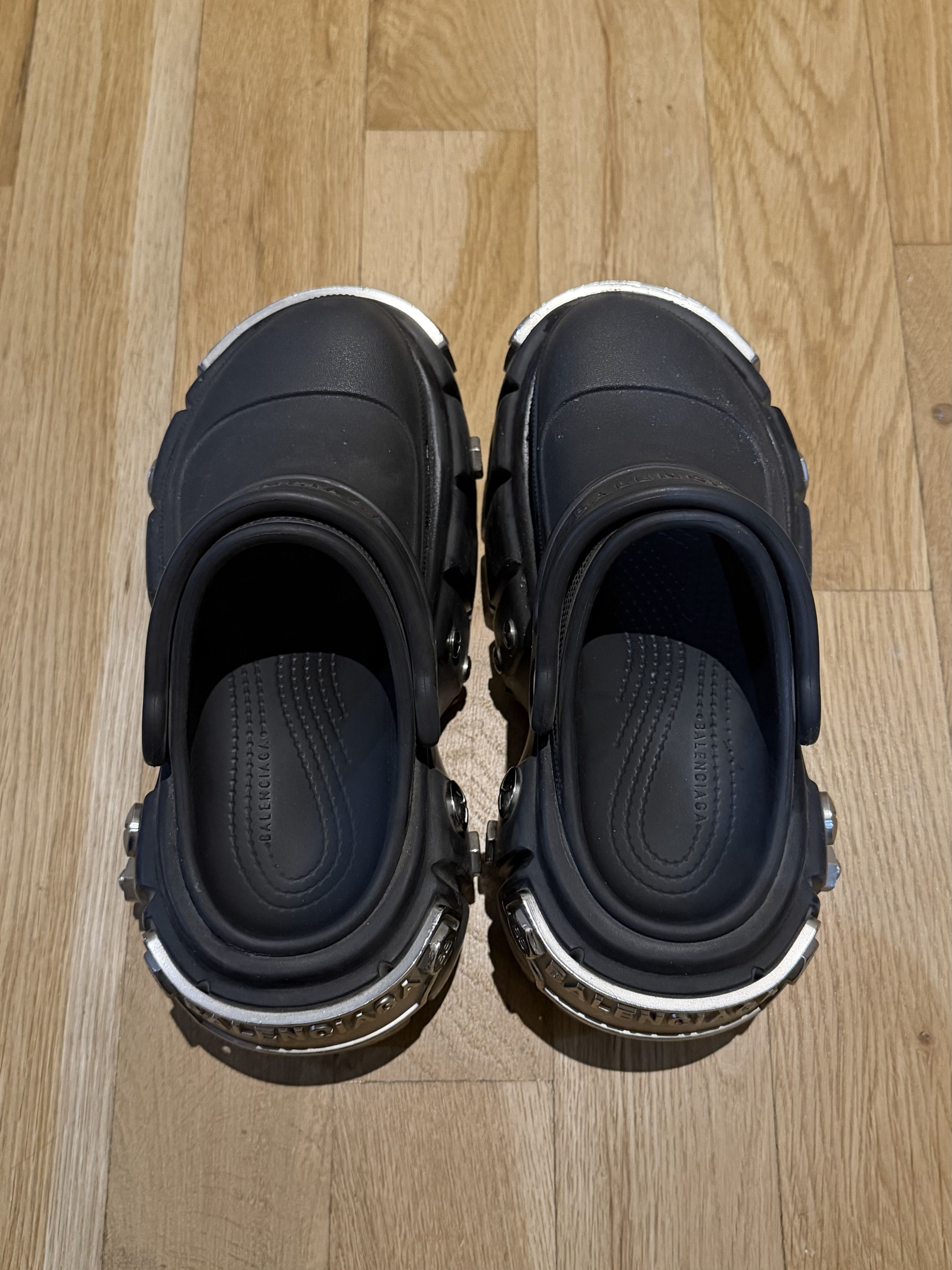 Balenciaga Balenciaga x Crocs HardCrocs Mules Size US 4 / IT 34 - 5 Thumbnail