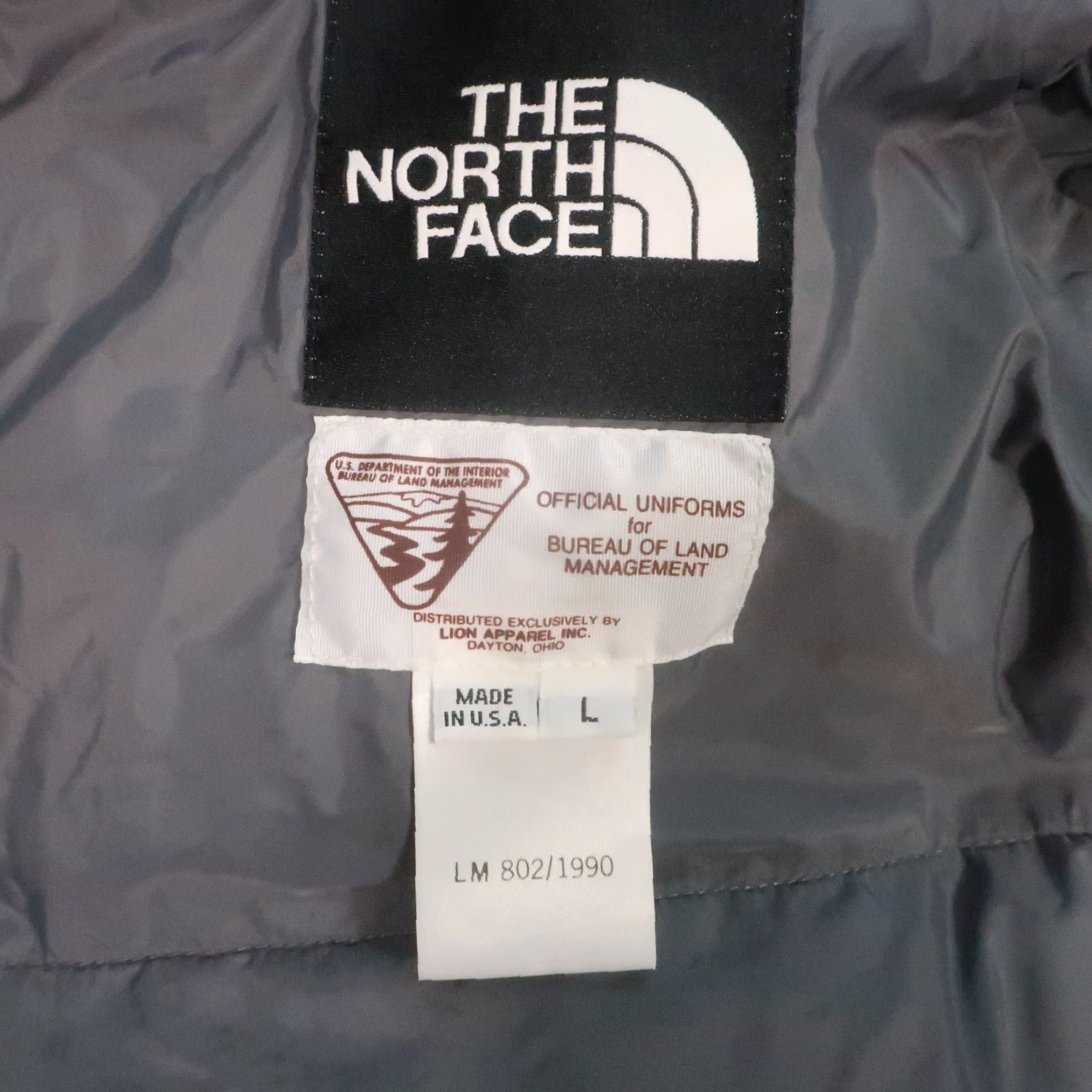 The North Face VINTAGE The North Face Parka Jacket L USA 90s Government Issue Removable Hood Beige Nylon Canvas Zip Snap Mens Reg Large Hooded Size US L / EU 52-54 / 3 - 3 Thumbnail