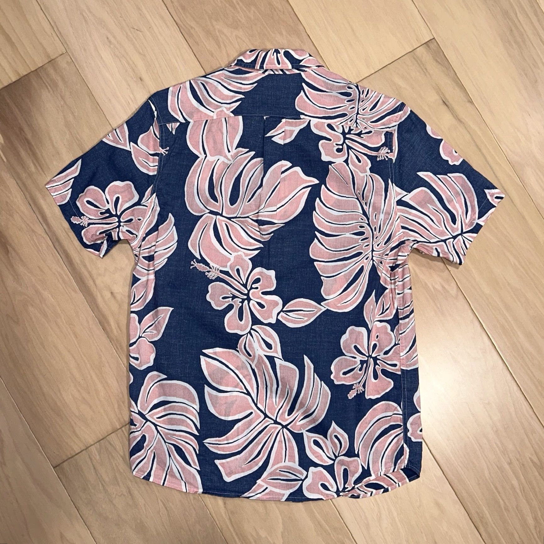 Marine Layer Marine Layer Button-Up Shirt Floral Hawaiian Short Sleeve Men’s Medium Green Casual Workwear Beach Tropical Shirt Size US M / EU 48-50 / 2 - 2 Thumbnail