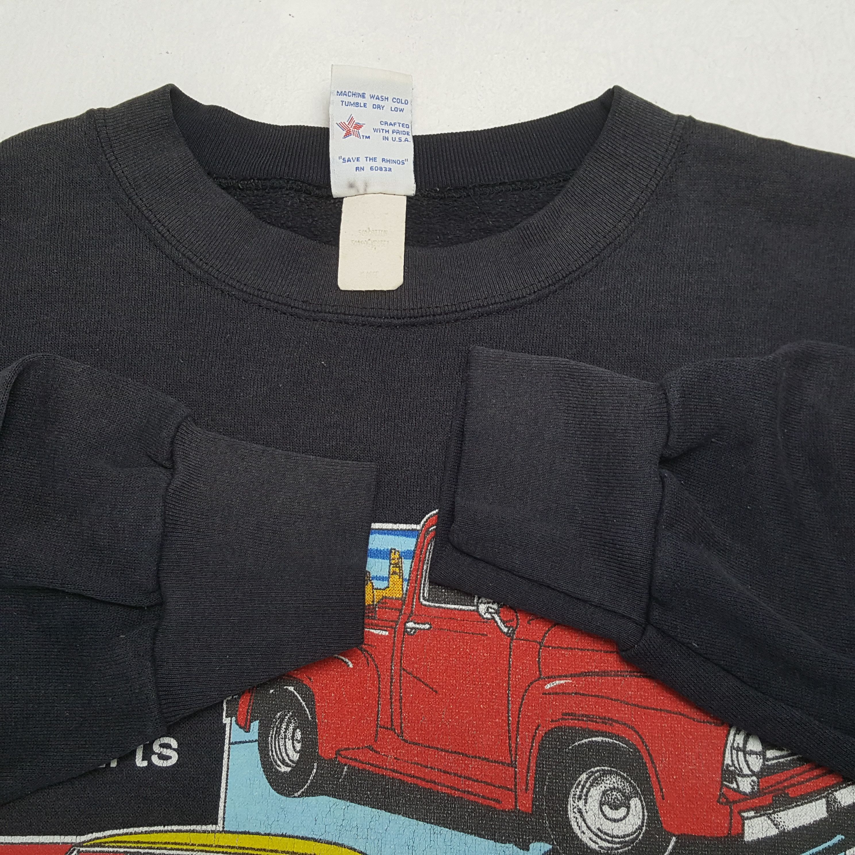 Vintage Vintage CAR QUEST American Motorsports Sweatshirt Size US L / EU 52-54 / 3 - 7 Thumbnail