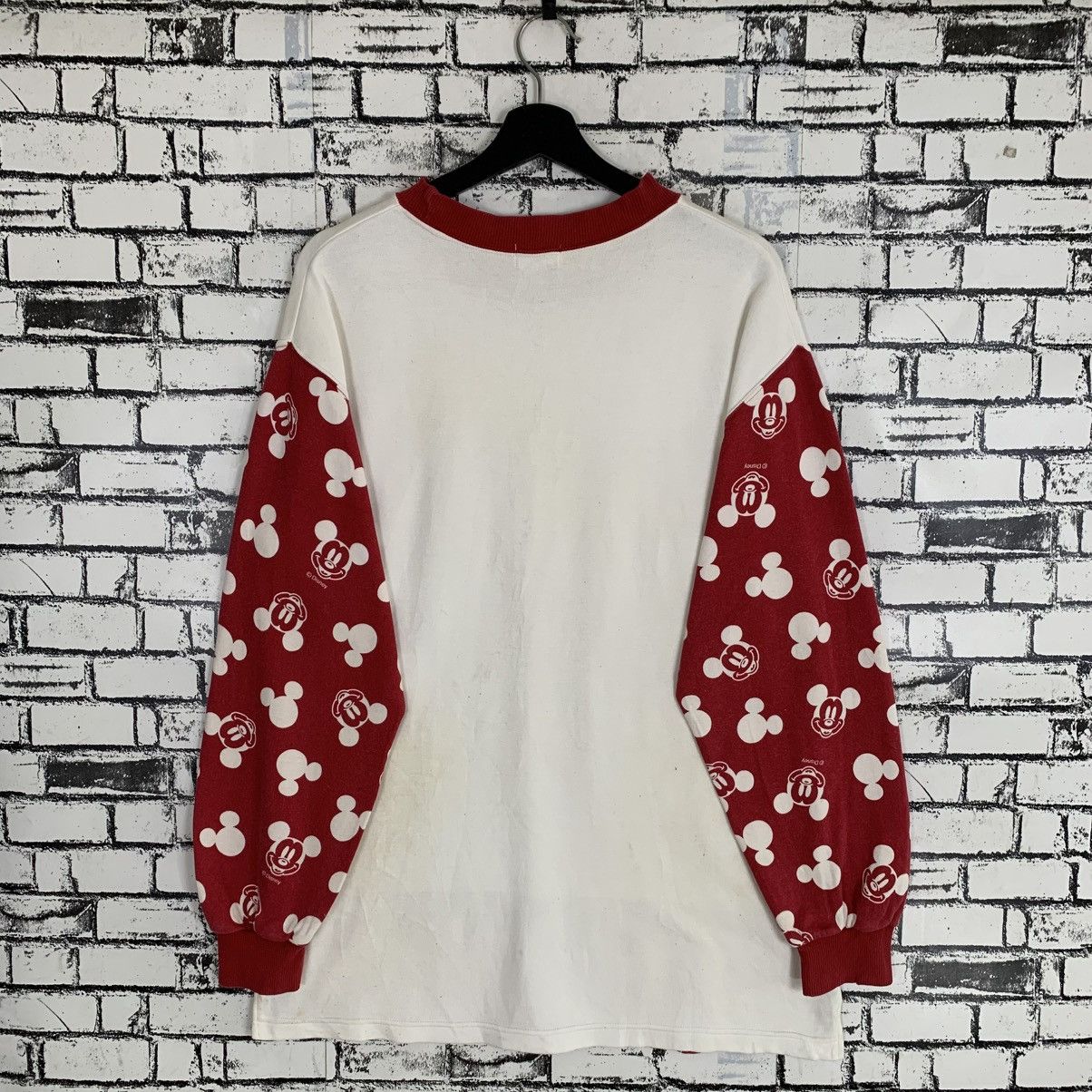 Disney Vintage Disney Mickey Mouse Sweatshirt Size L / US 10 / IT 46 - 3 Thumbnail