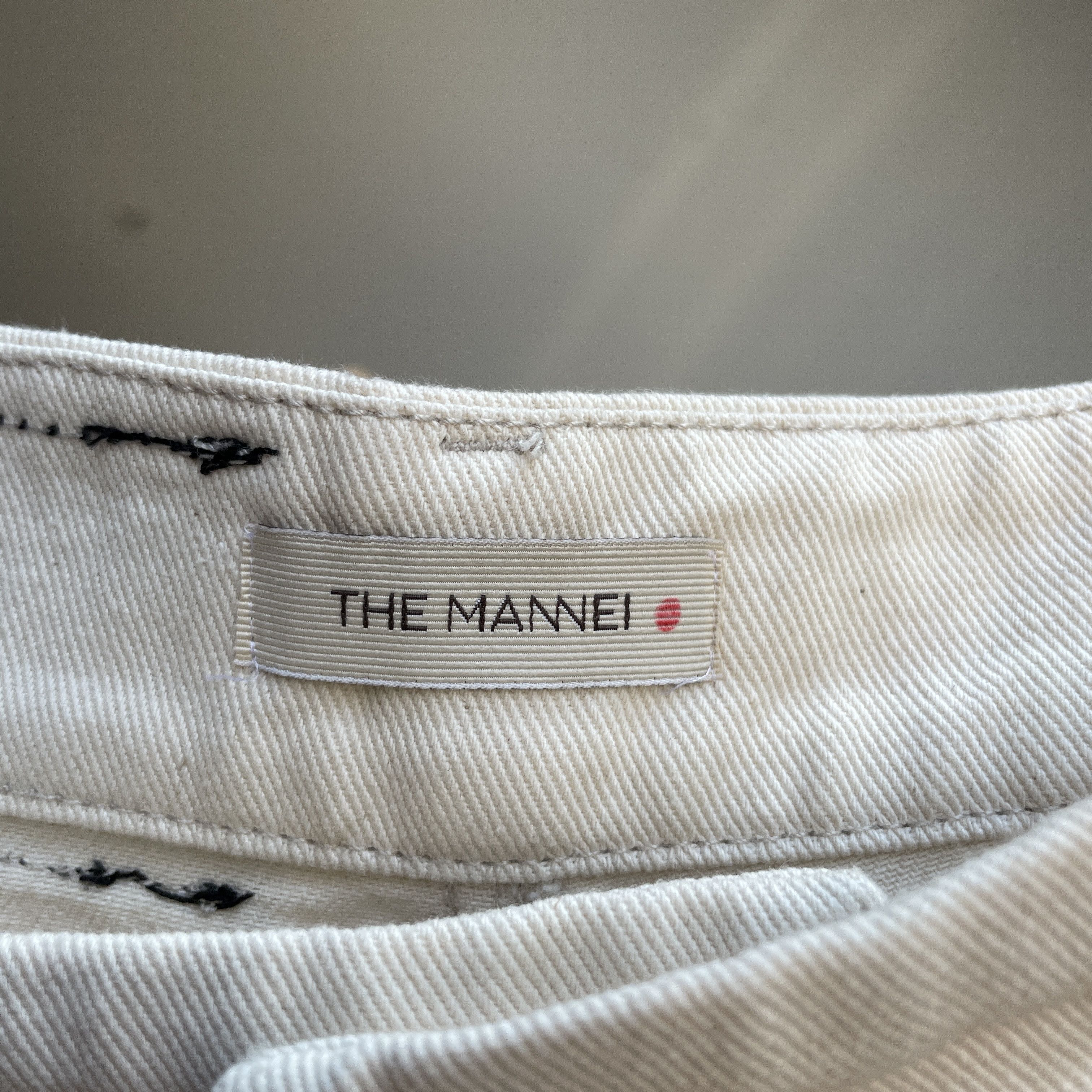Other The Mannei Plana Ivory Womens Cargo Jeans Size US4/UK6/IT38 Size 27" / US 4 / IT 40 - 11 Thumbnail