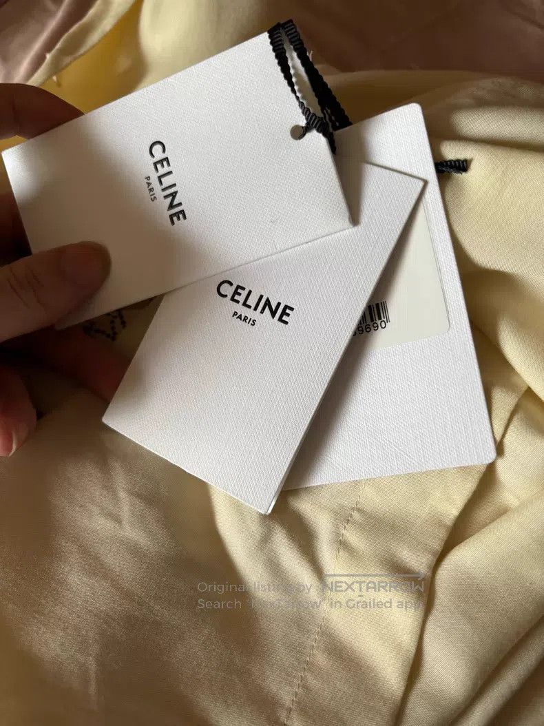 Celine Celine Palm Tree Studs Crystal Short Sleeve Shirt i Size XS / US 0-2 / IT 36-38 - 6 Thumbnail