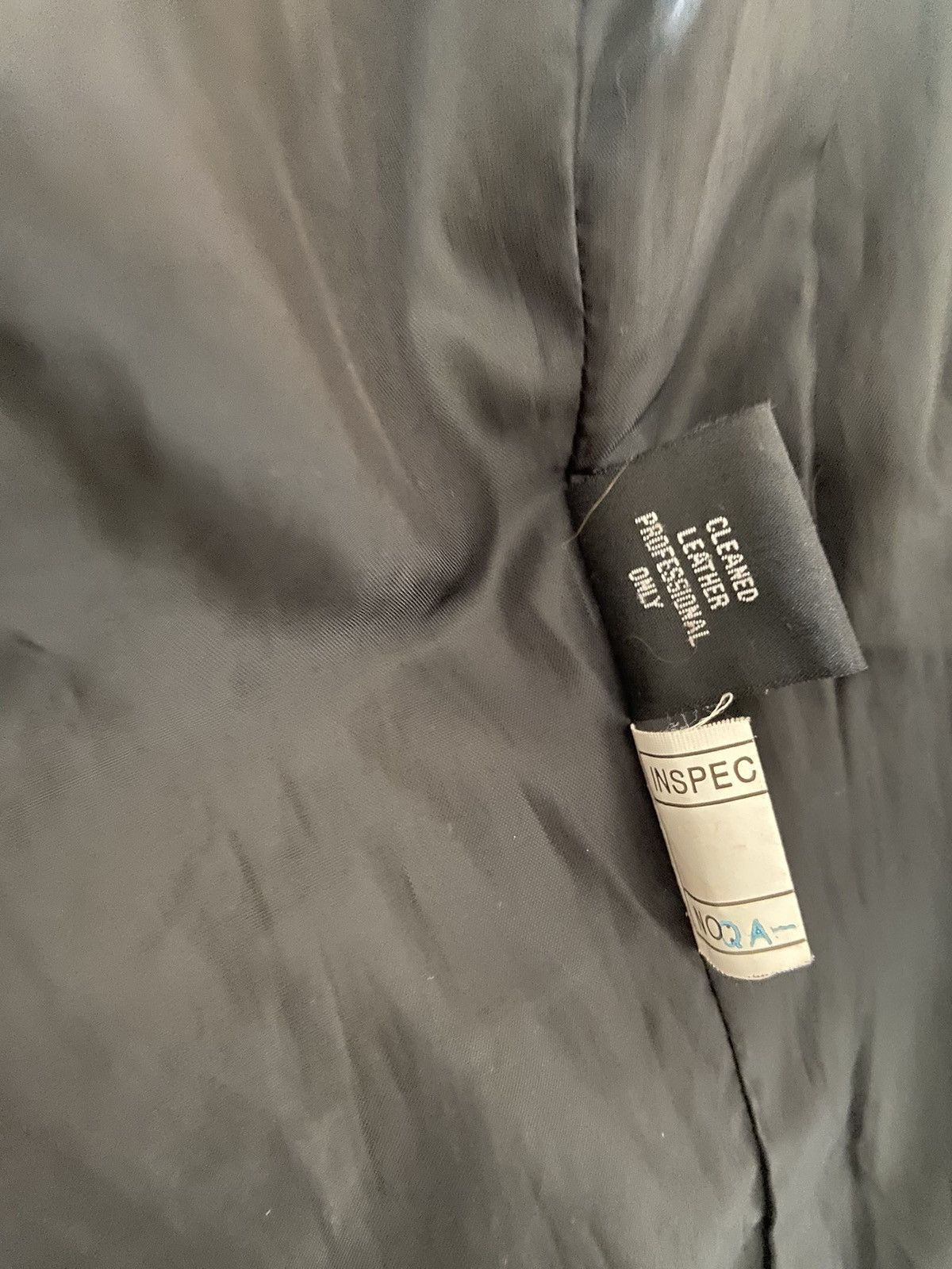 Other New York Direct Action Genuine Leather Long Coat Black L Size US L / EU 52-54 / 3 - 7 Thumbnail