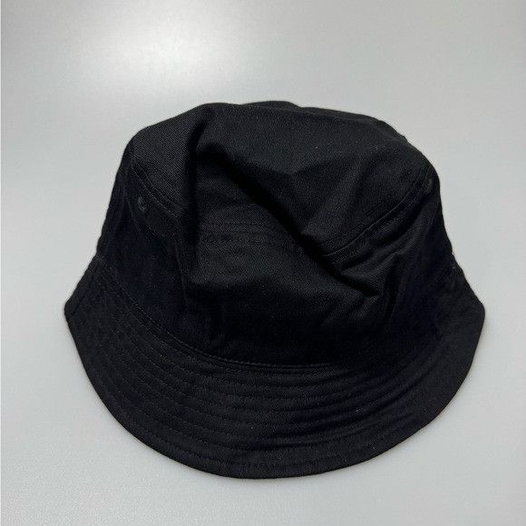Versace Versace Jeans Couture Embroidered Sun Logo Bucket Hat Black Size ONE SIZE - 5 Thumbnail
