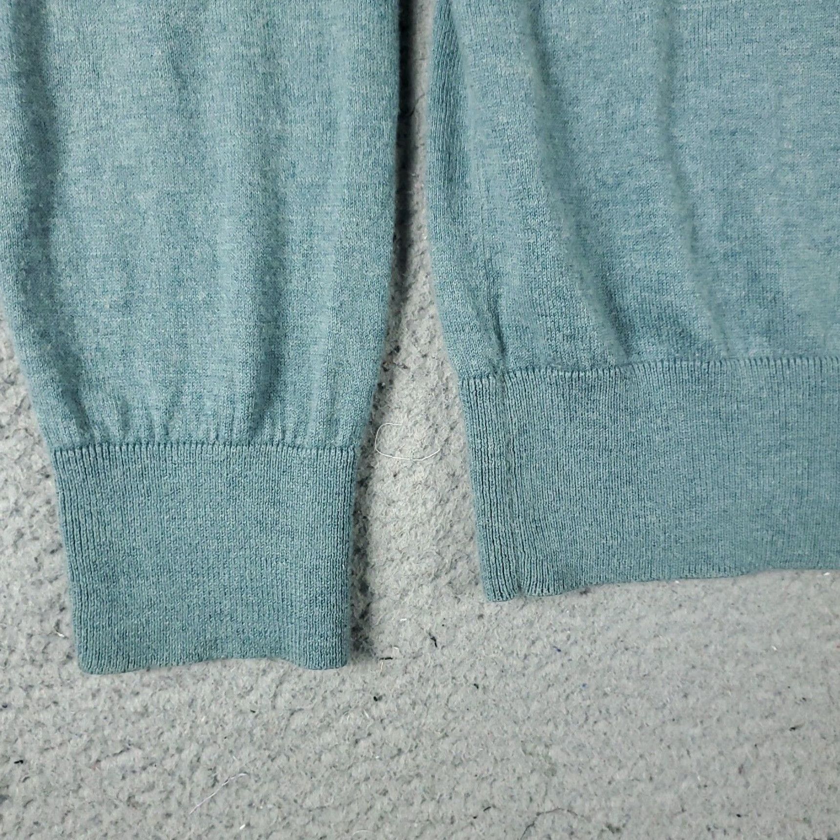 Polo Ralph Lauren Ralph Lauren Mens V Neck Pullover Sweatshirt Blue Medium Cotton Blend Size US M / EU 48-50 / 2 - 3 Thumbnail