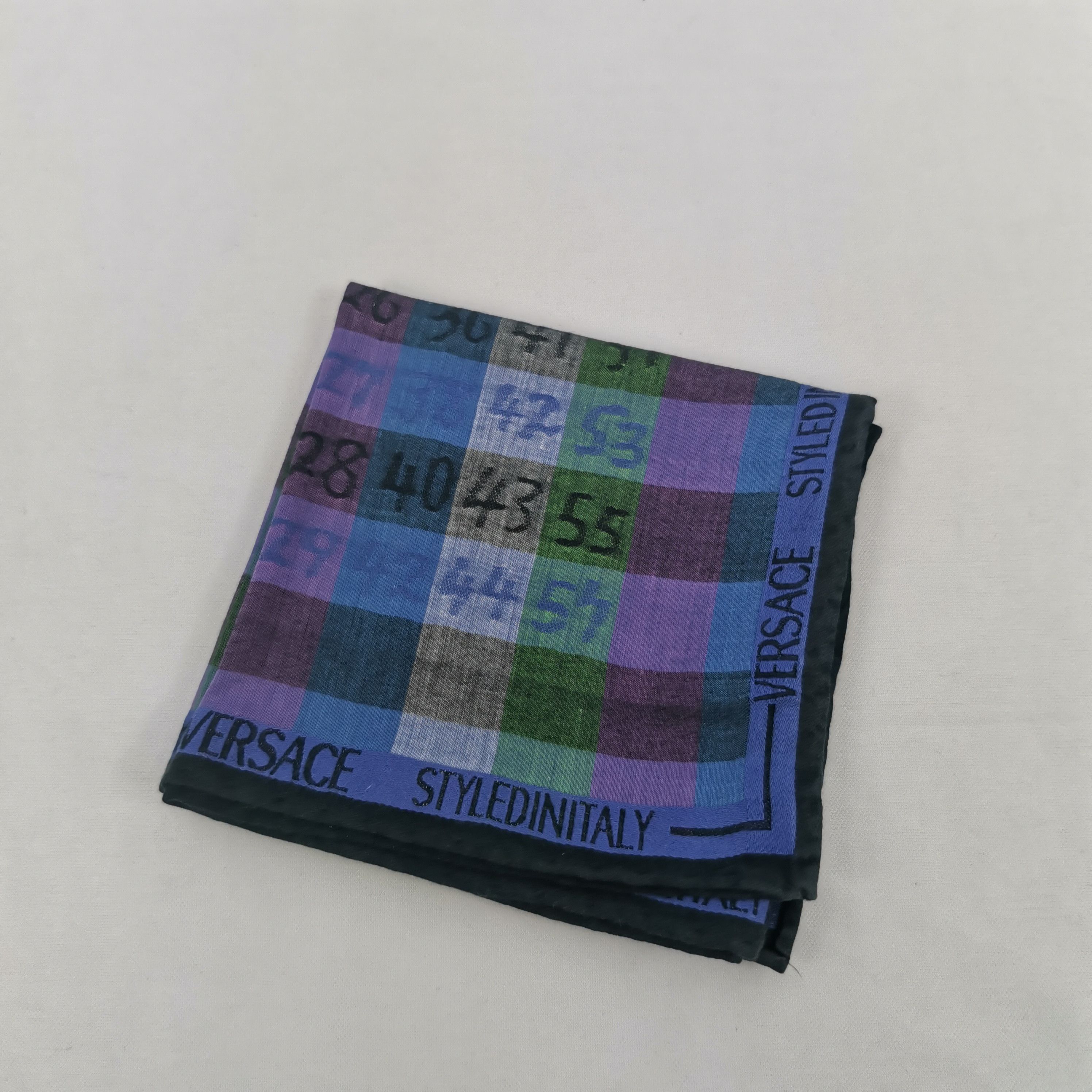 Vintage Vintage Versace Handkerchief Neckerchief Bandana Size ONE SIZE - 4 Thumbnail