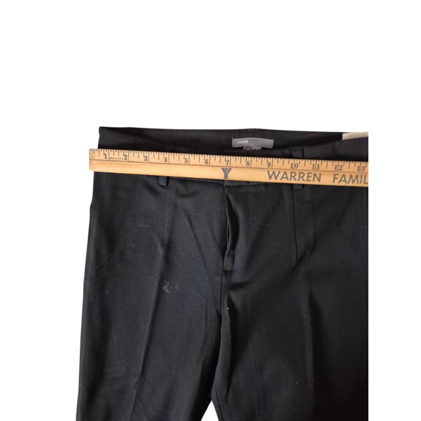 Vince Vince Ponte Pants Legging Zippered Legging Pants Stretch Dre Size 28" / US 6 / IT 42 - 3 Thumbnail