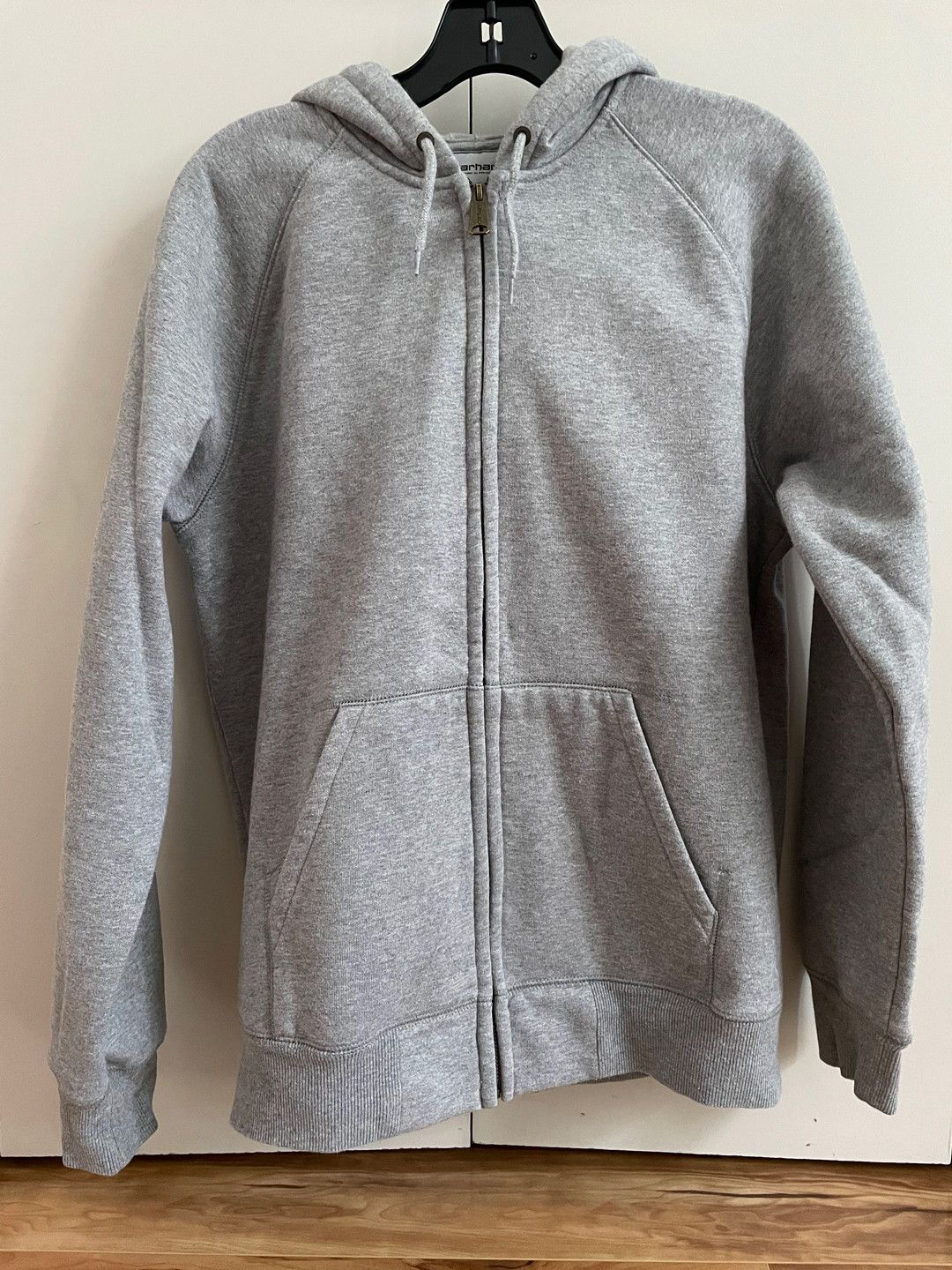 image of Carhartt Wip - Hooded Chase Jacket in Grey, Men's (Size Medium)