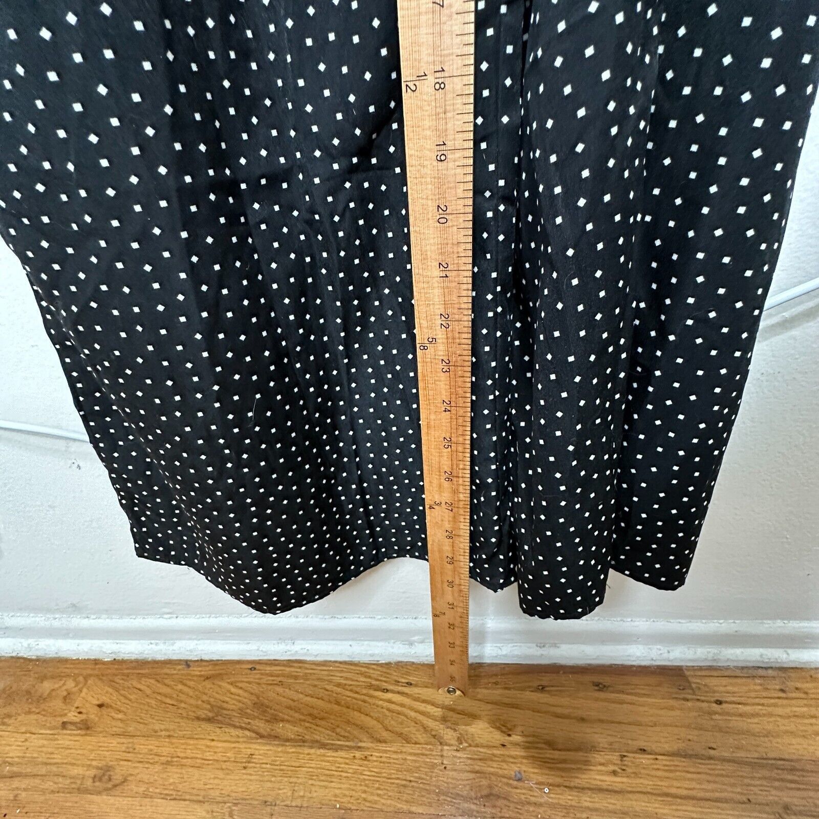 Other Audrey Halterneck Polka Dot Open Tie Back Pleat Leg Jumpsuit Size 27" / US 4 / IT 40 - 15 Thumbnail