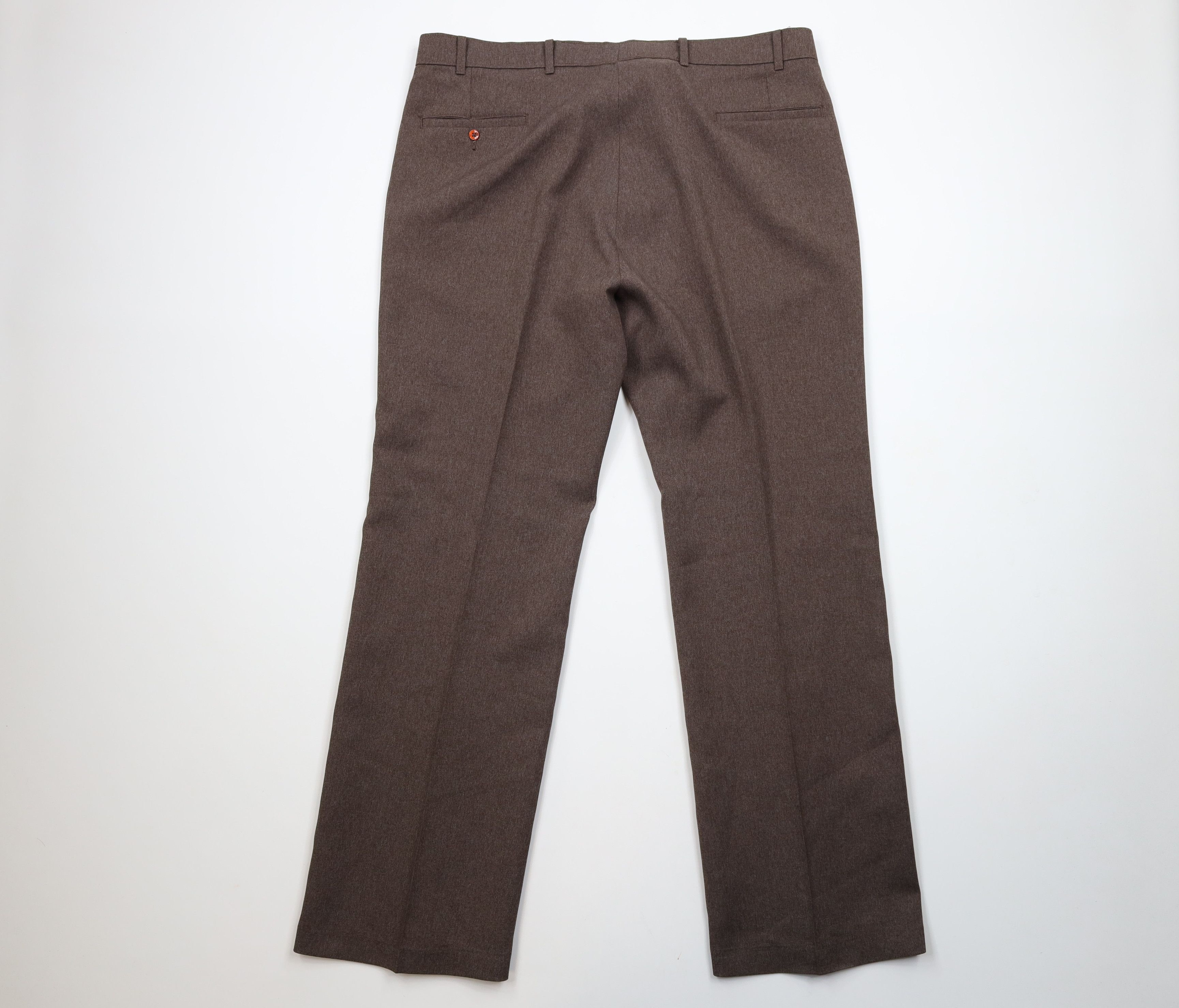 Levi's × Vintage Vintage 70s Levis Wide Leg Bell Bottoms Chino Pants USA Size US 38 / EU 54 - 8 Thumbnail