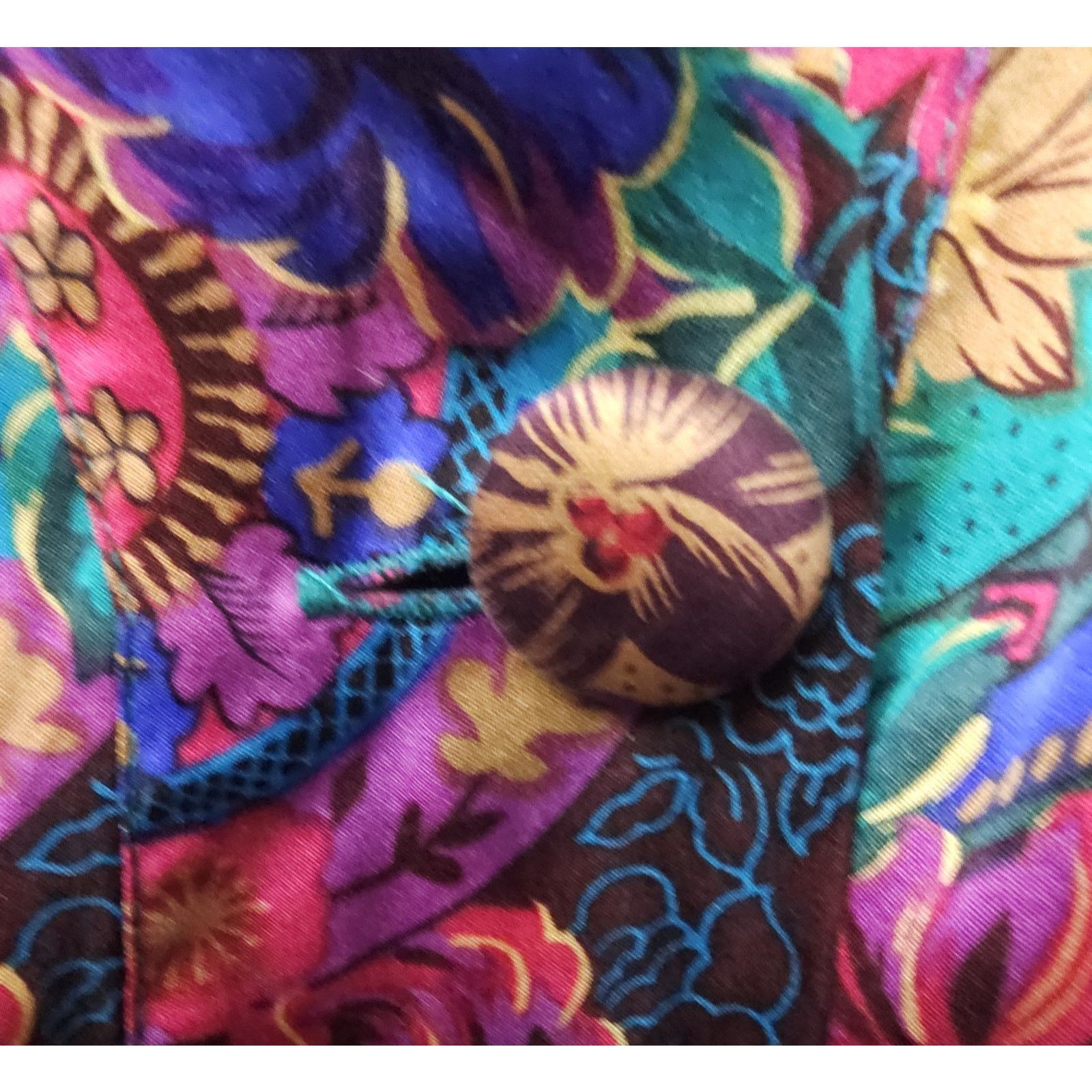 Victoria's Secret Vtg Victoria's Secret Kimono Robe 100% Silk Gold Label Size S / US 4 / IT 40 - 7 Thumbnail