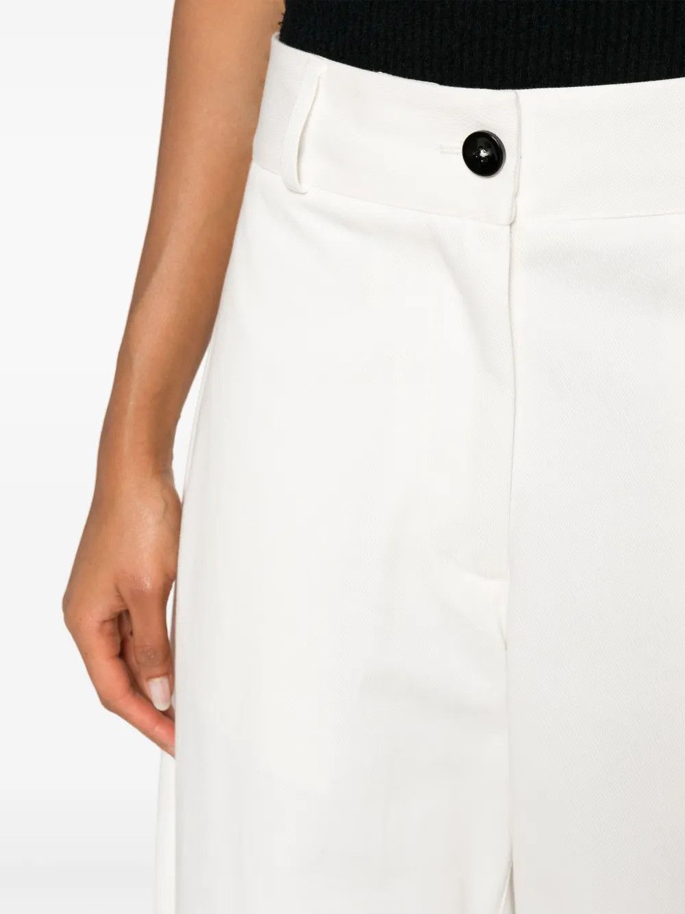 Jil Sander o1y1025 Casual Pant in White Size 36" / US 14 / IT 50 - 5 Thumbnail
