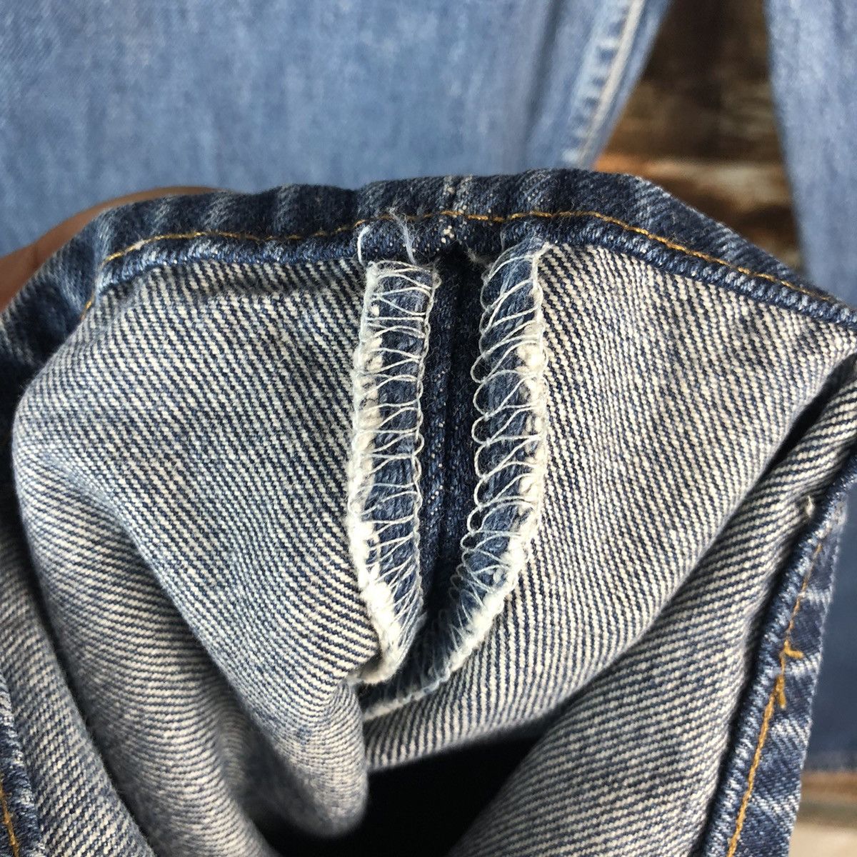 Levi's Levis 501 Blue Denim jeans Pants #A2601 Size 31" - 10 Thumbnail