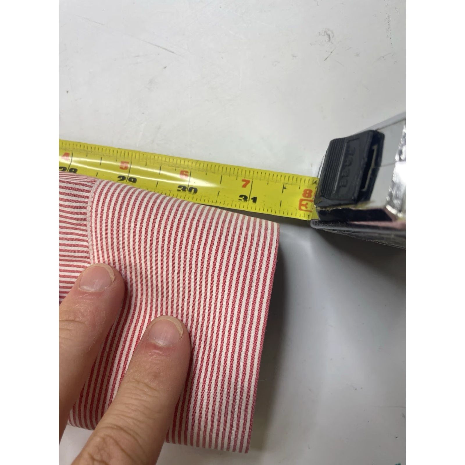 Eton ETON Dress Shirt Striped Button-Down Contemporary Fit Mens 15.5-39 Multicolor Cotton Shirt Pattern Striped Business Formal Workwear Size 42R - 5 Thumbnail