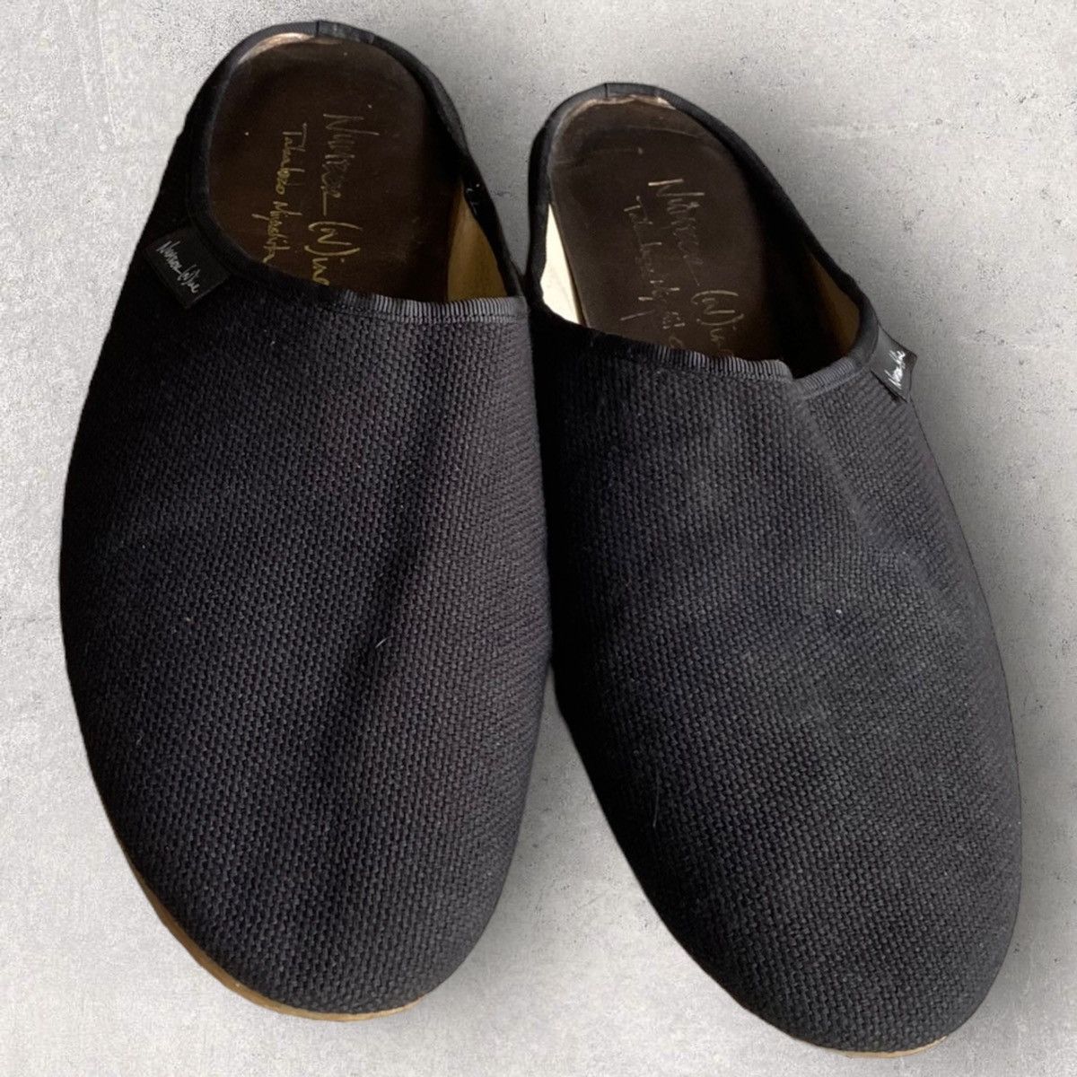 Number (N)ine Number (N)ine Canvas Mule Size US 9 / EU 42 - 4 Thumbnail