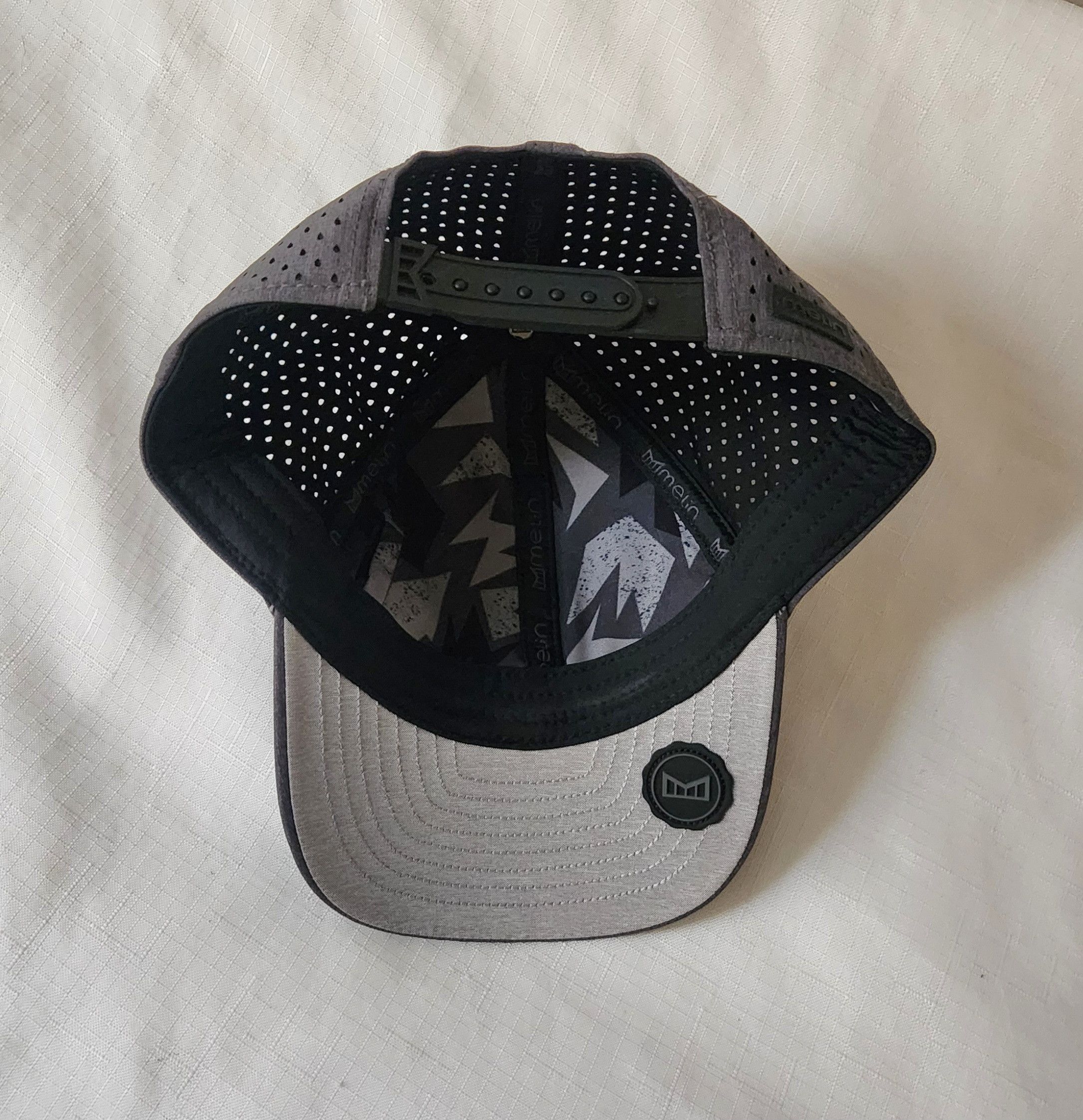 melin MELIN A-Game Hydro 56cm Heathered Gray Hat Snapback Size ONE SIZE - 7 Thumbnail