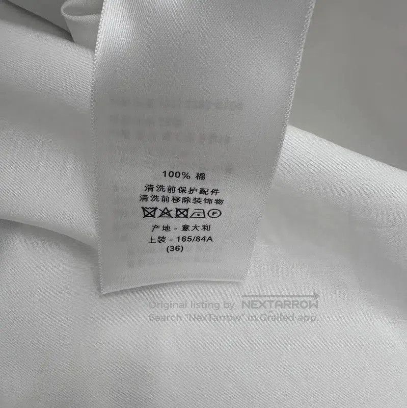 Dior Dior Women's White Long Sleeve Shirt . Size M / US 6-8 / IT 42-44 - 4 Thumbnail