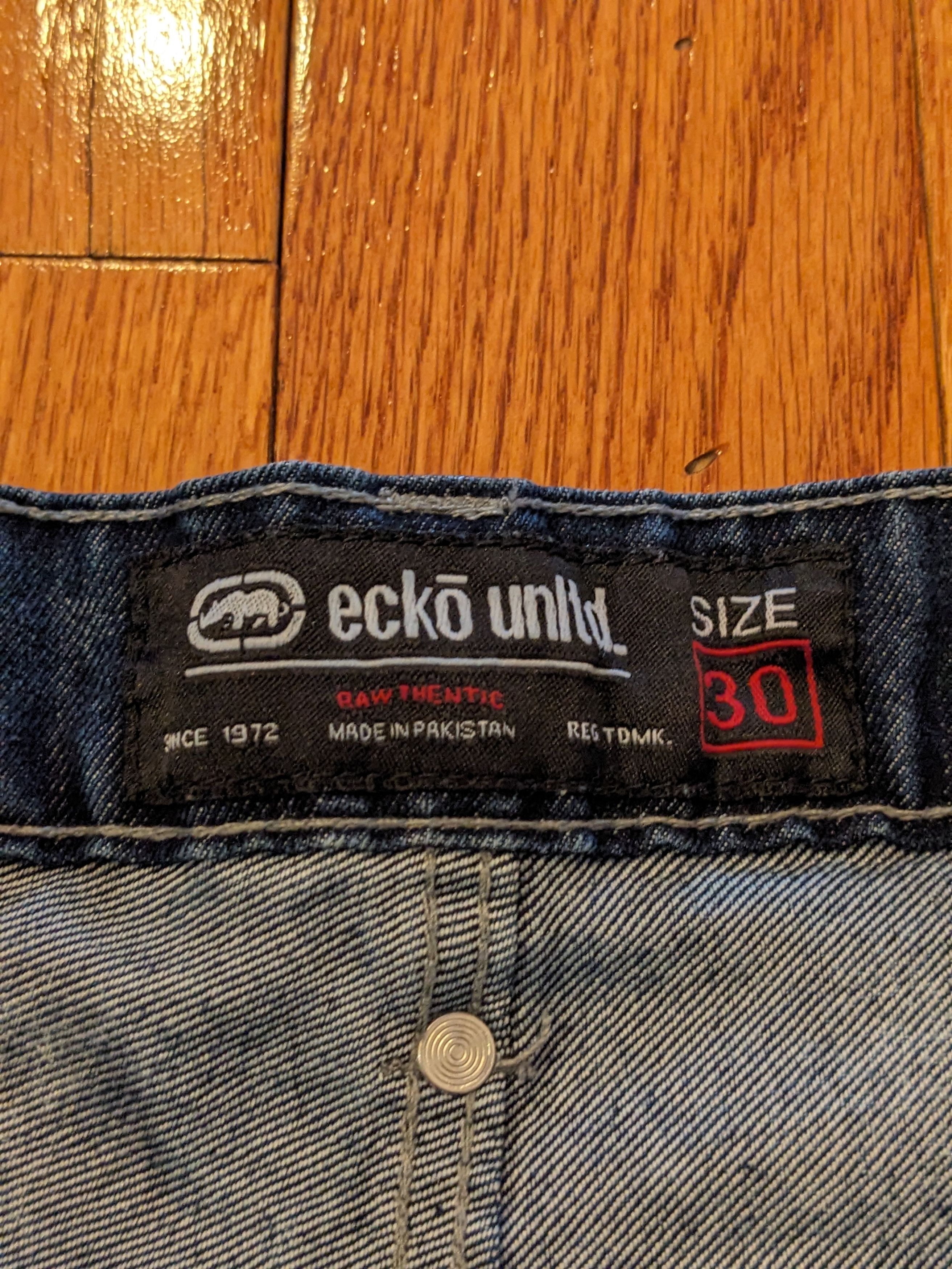 Ecko Unltd. × Vintage Vintage Y2K Ecko Unlimited 30 Denim Shorts Jeans Jorts Size US 30 / EU 46 - 4 Thumbnail