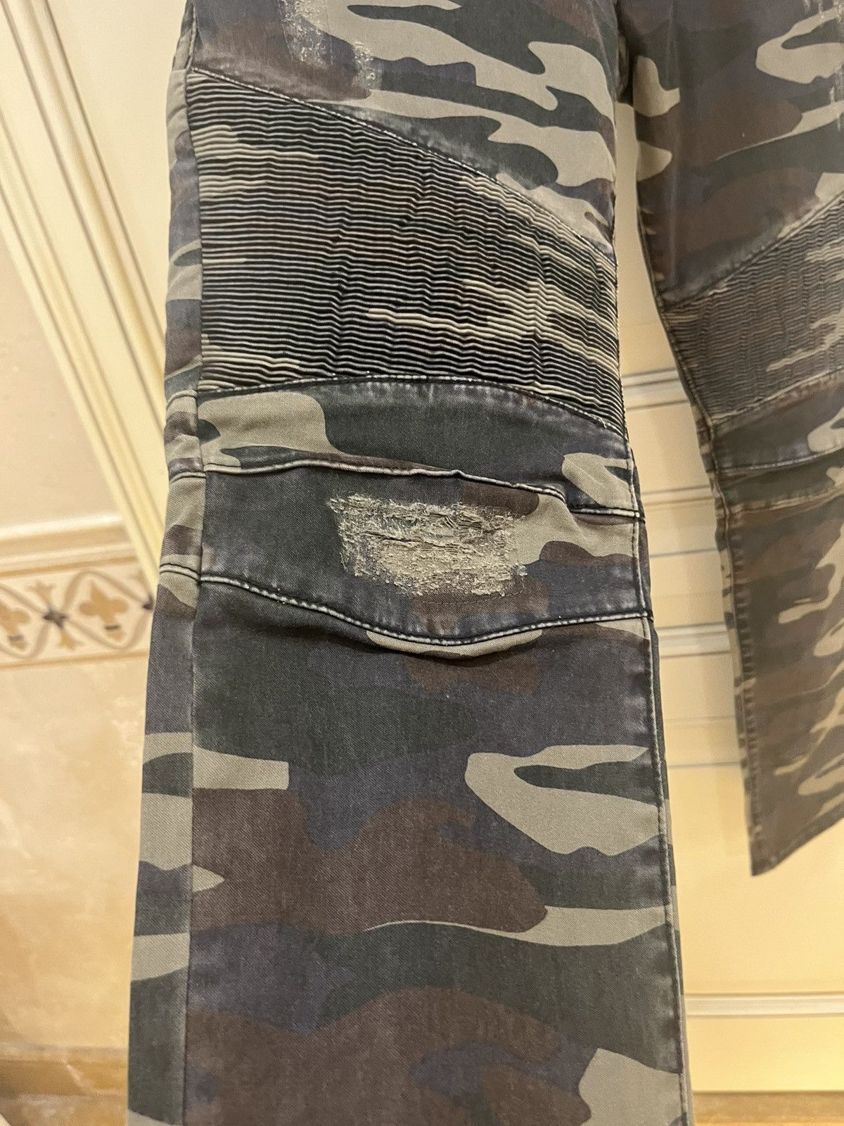 Philipp Plein Camouflage bike jeans size32 Size US 30 / EU 46 - 6 Thumbnail