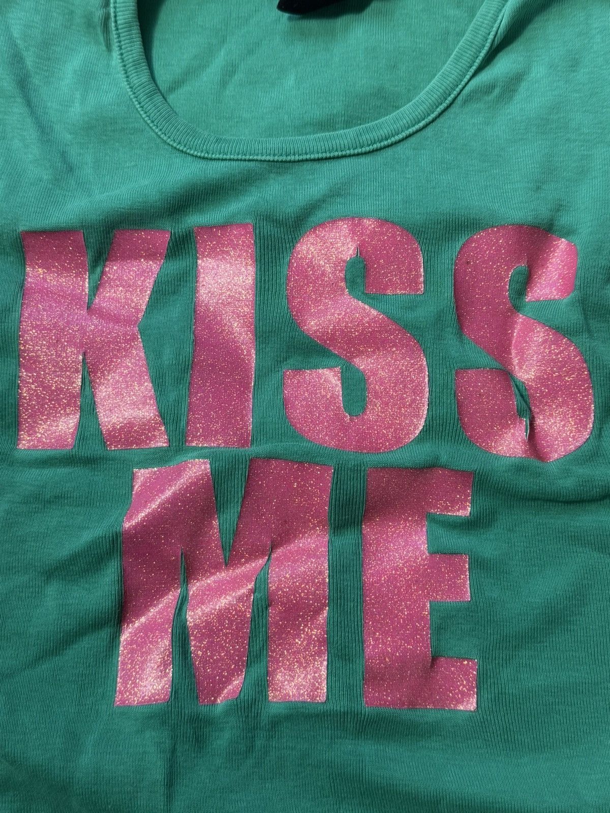 Vintage VINTAGE KISS ME HUMOUR TEE SHIRT Size XS / US 0-2 / IT 36-38 - 8 Thumbnail