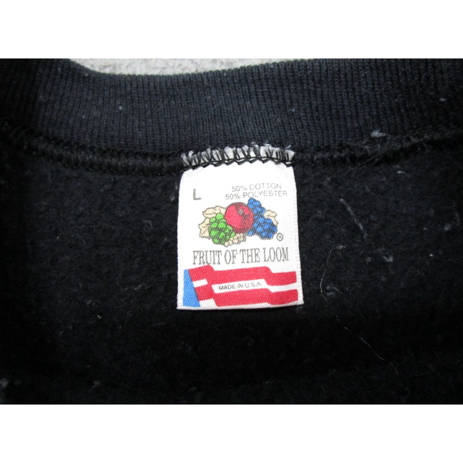 Fruit Of The Loom VINTAGE Colt 45 Malt Liquor Power Master Double Sided Sweatshirt Raglan Size L Black Nike? Size US L / EU 52-54 / 3 - 5 Thumbnail