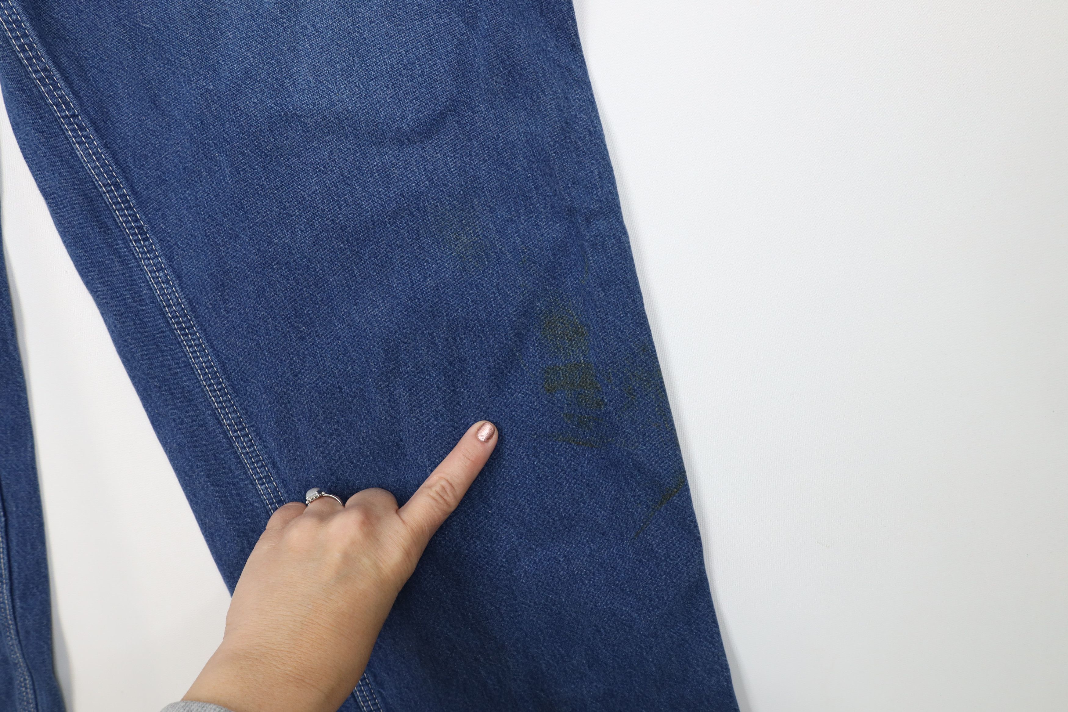 Carhartt Vintage Y2K Carhartt Wide Leg Dungaree Denim Jeans Blue Size 38" / US 16 / IT 52 - 5 Thumbnail