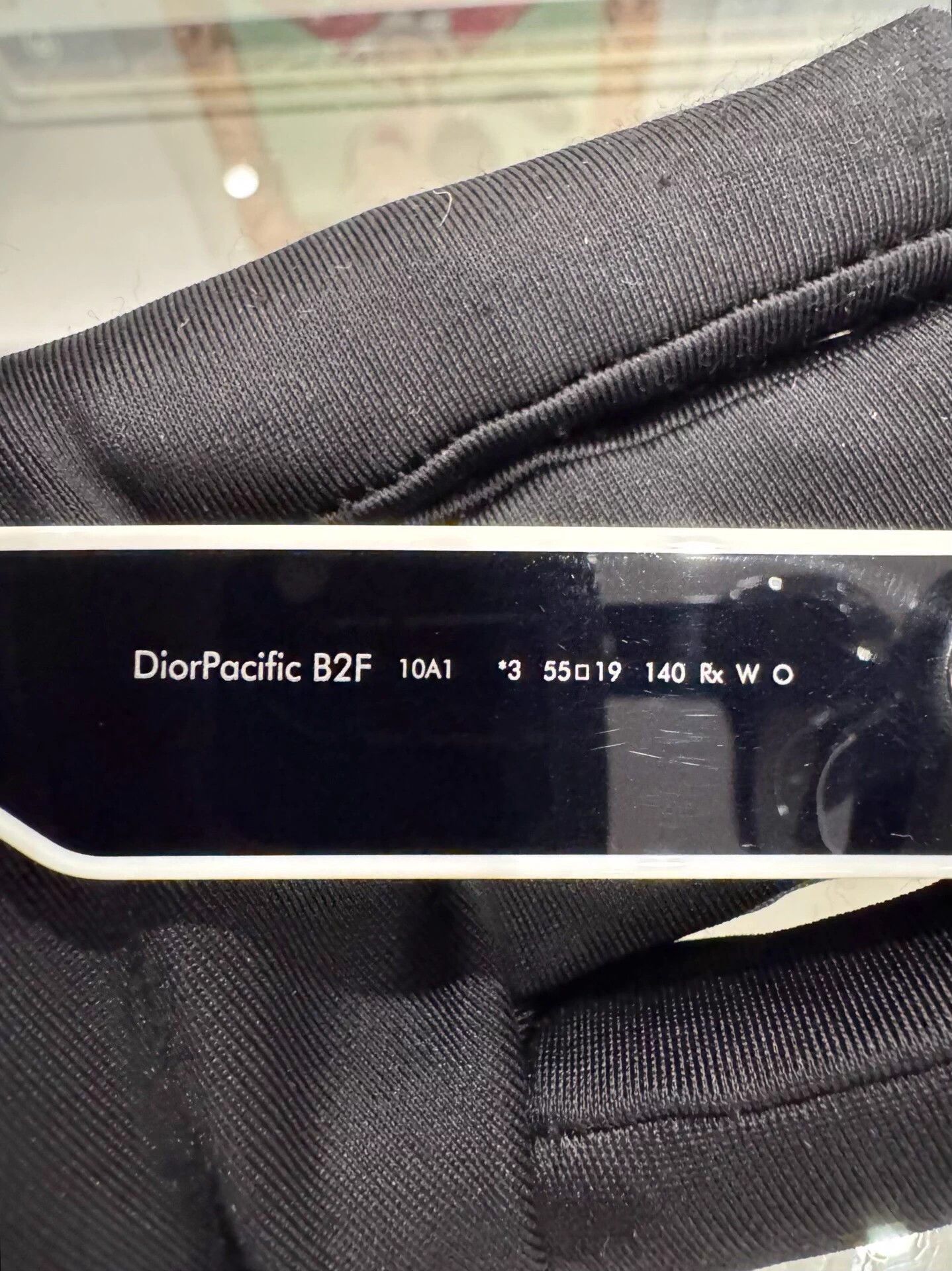 Dior Dior Black Sunglasses White Star Logo Side Size ONE SIZE - 9 Thumbnail