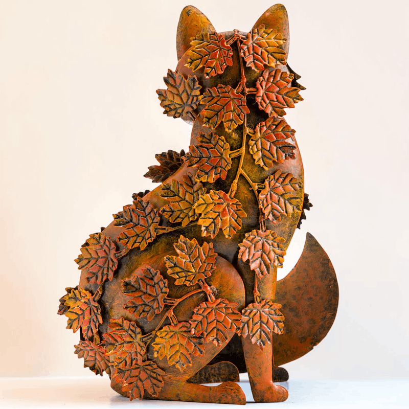 Other Fall Fox Sculpture | Rustic Woodland Figurine Size ONE SIZE - 2 Thumbnail