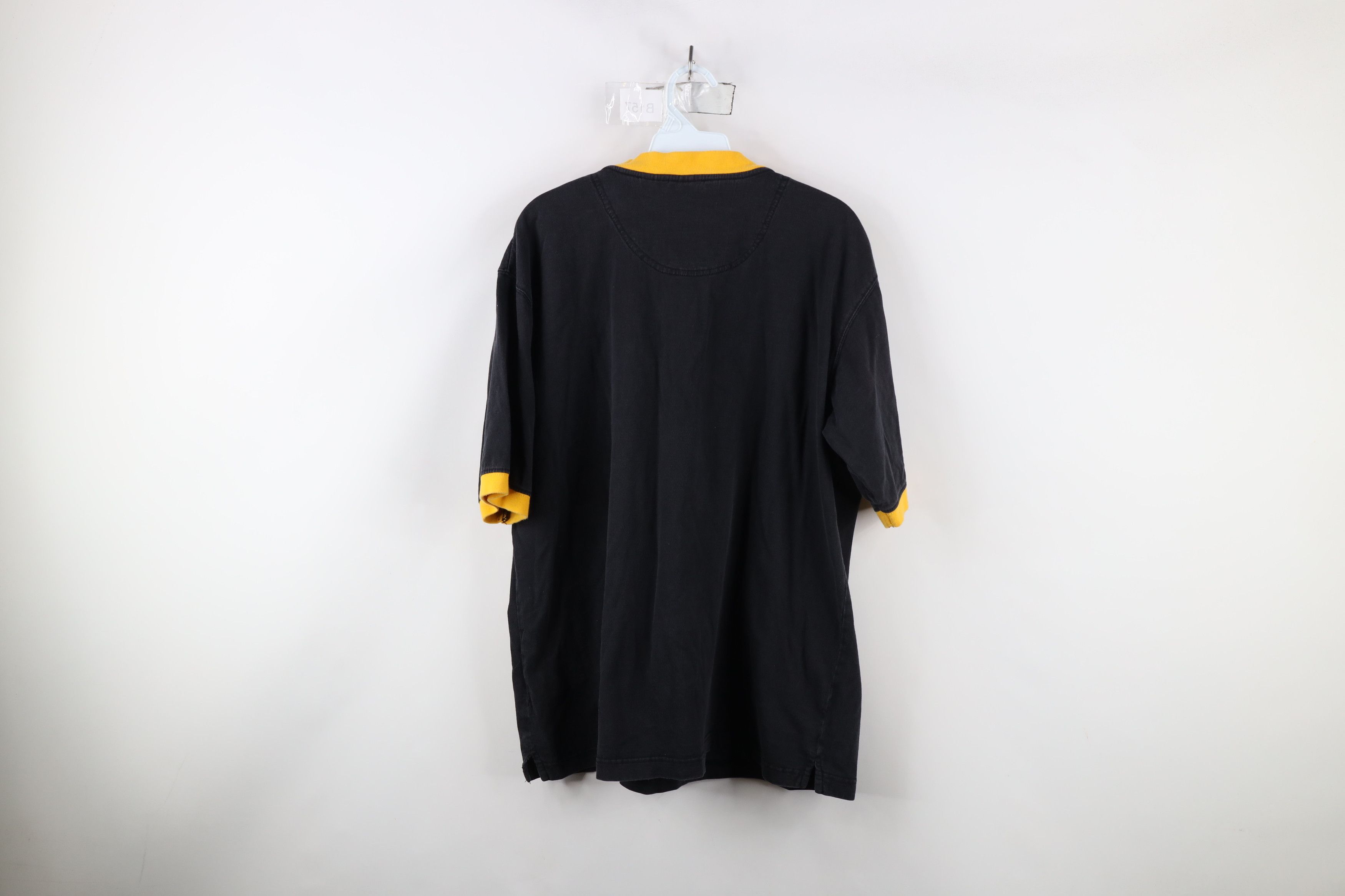 Vintage Vintage Y2K 2000 Pittsburgh Steelers Football Henley T-Shirt Size US L / EU 52-54 / 3 - 11 Thumbnail
