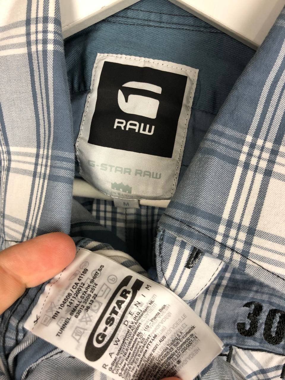 G-Star G-Star Raw Shirt Tunnel Small Stark Shirt size M Size US M / EU 48-50 / 2 - 8 Thumbnail