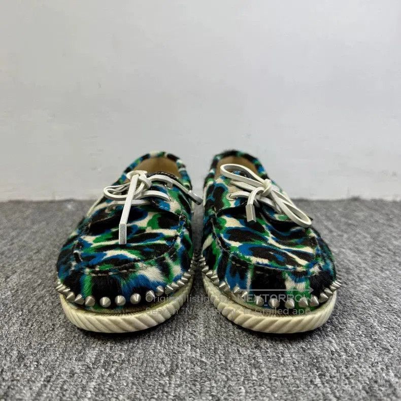 Other Christian Louboutin Pony Hair Studded Shoes. Size US 10.5 / EU 43-44 - 2 Thumbnail