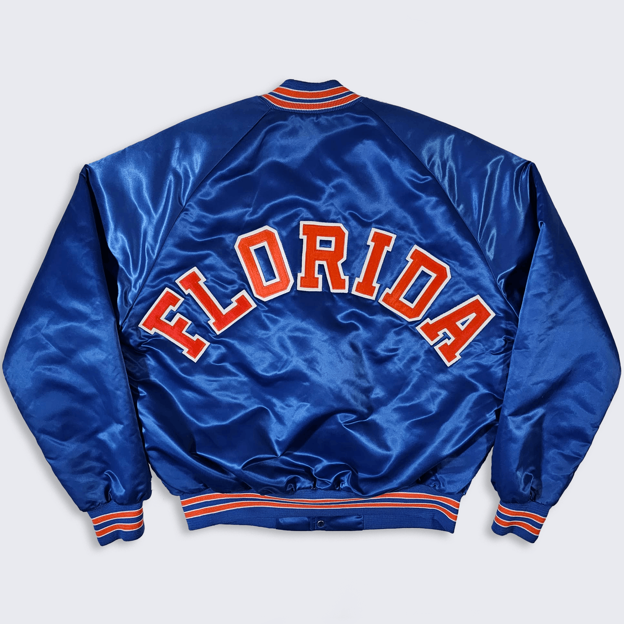 Chalk Line Florida Gators Vintage 80s Chalk Line Satin Bomber Jacket Size US L / EU 52-54 / 3 - 1 Thumbnail