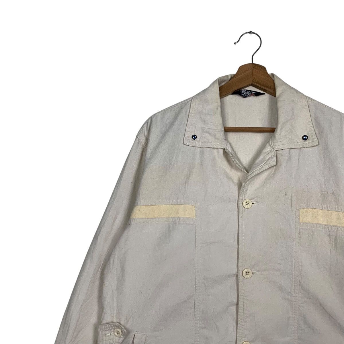Big John Vintage 80’s BIG-JOHN For Men Work Shirt Jacket #2789-C126 Size US L / EU 52-54 / 3 - 3 Thumbnail