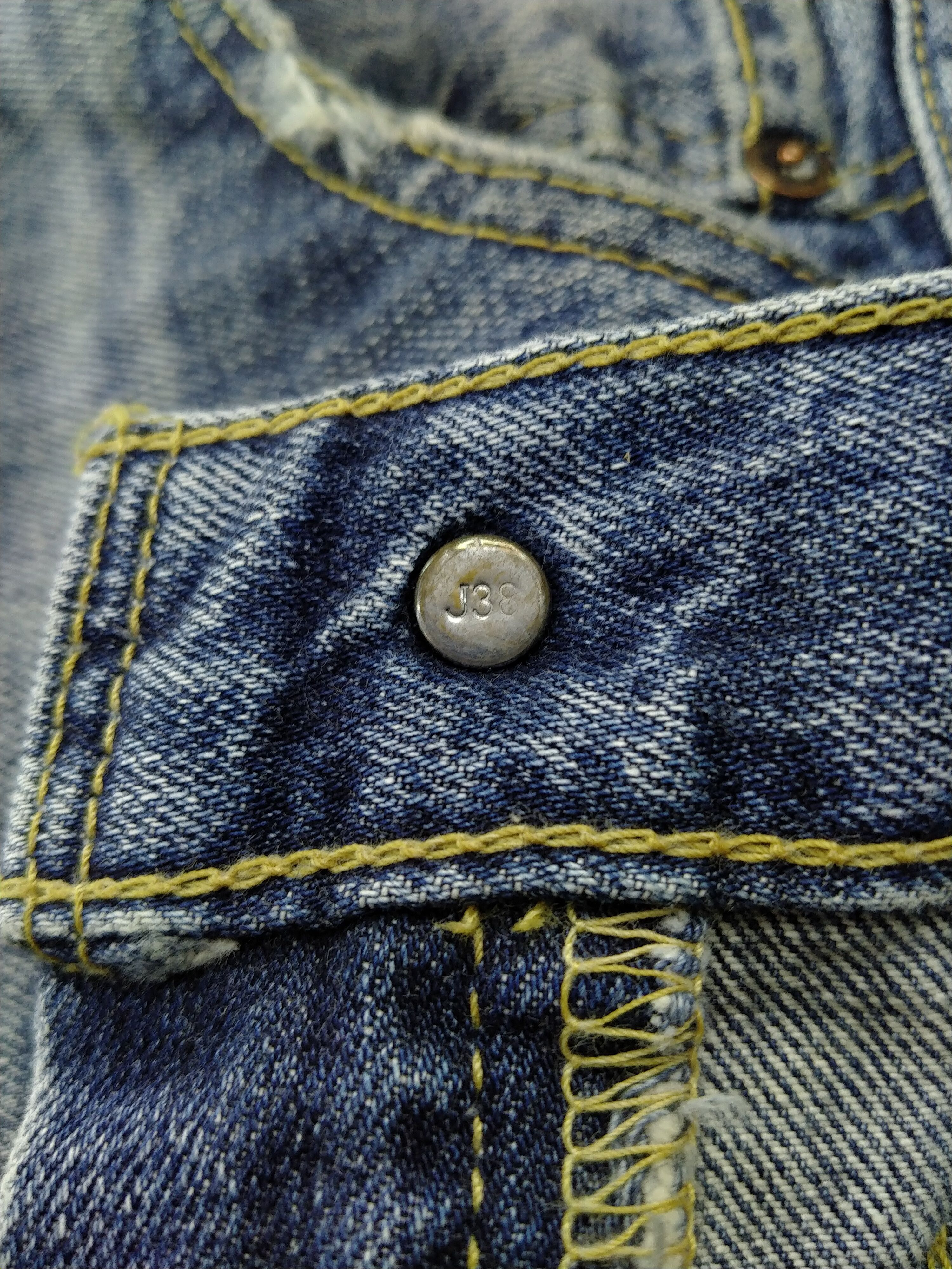 Levi's Blue Distressed Vintage Levi's 504 Denim 34x26 -JN760 Size US 34 / EU 50 - 7 Thumbnail