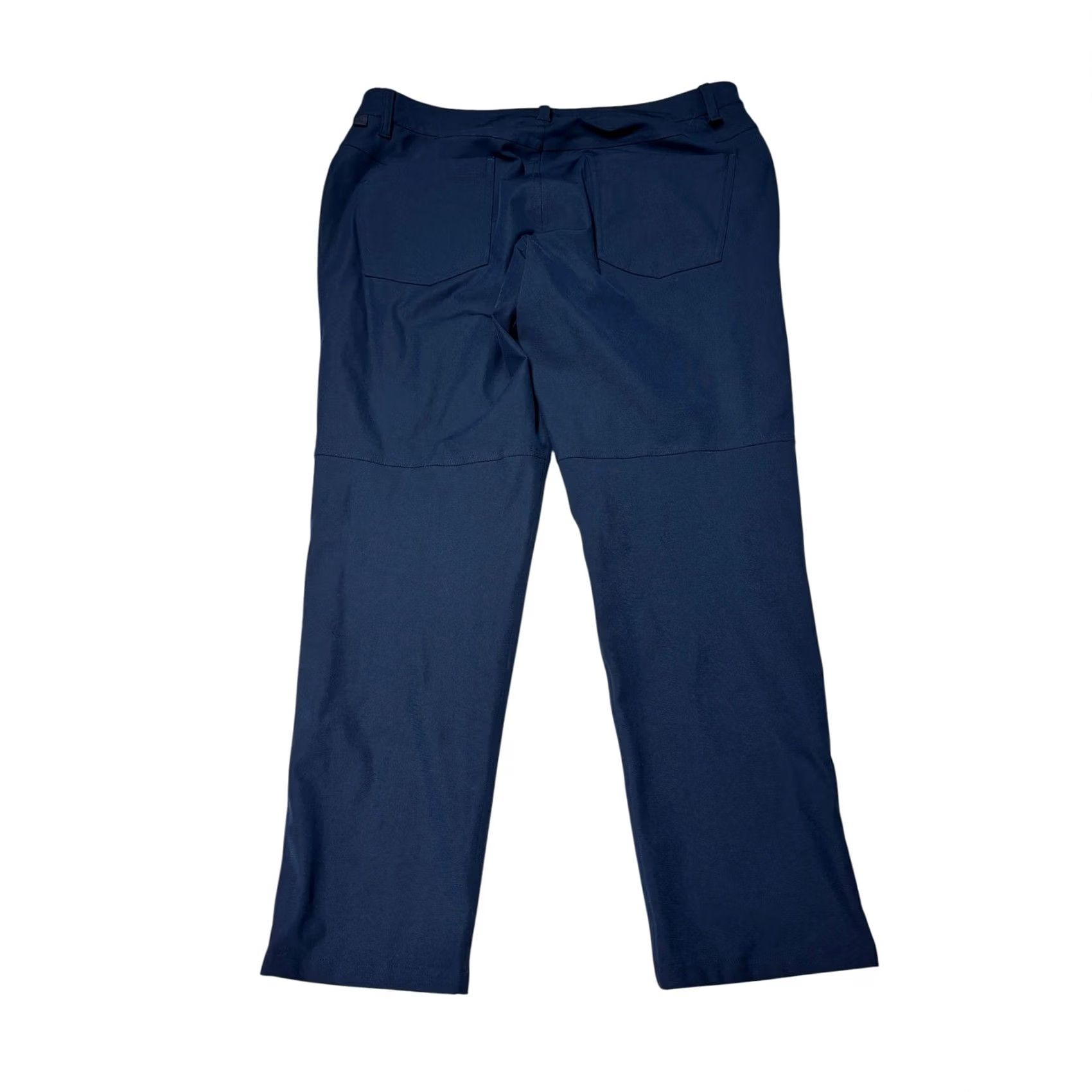 Lululemon Lululemon Commission Pant Classic Warpstreme Navy Blue 33x26 Men's Slim Chino Flat Front Pockets Breathable Moisture Wicking Stretch 4-Way Size US 33 - 4 Thumbnail