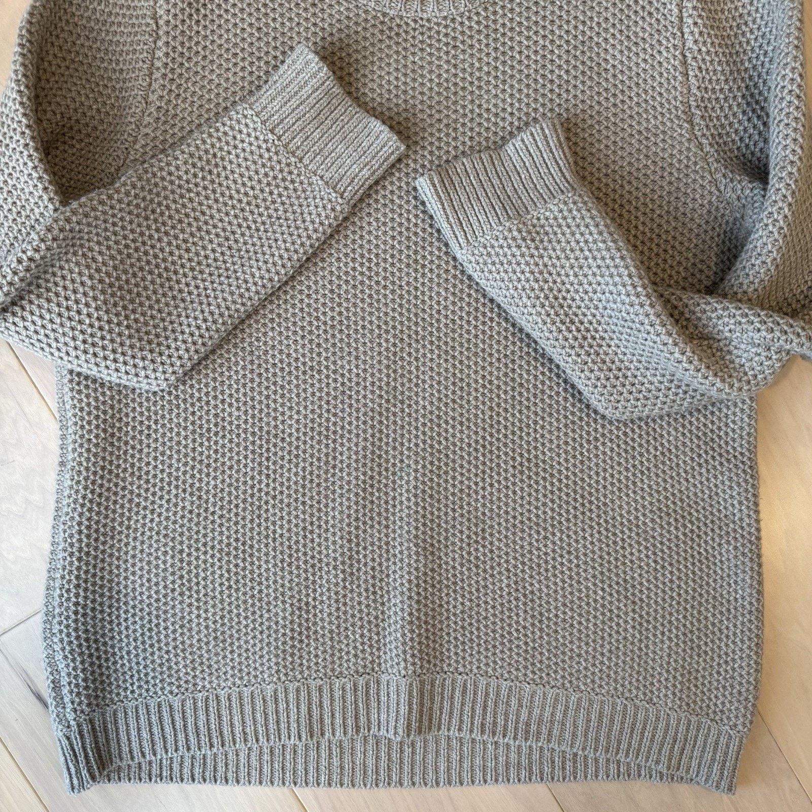 Outerknown Outerknown Eastbank Crew Beige Wool Blend Pullover Sweater Size US XL / EU 56 / 4 - 6 Thumbnail
