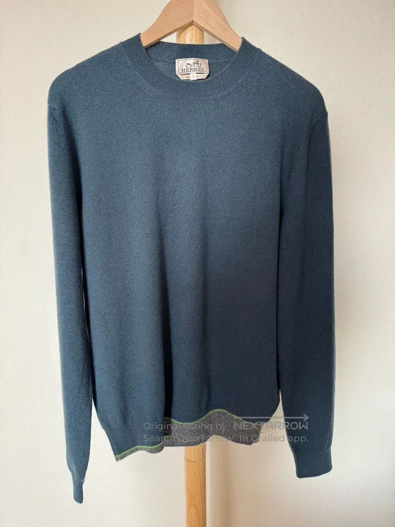 Hermes Hermes Cashmere sweater 100% Cashmere Size US L / EU 52-54 / 3 - 1 Thumbnail