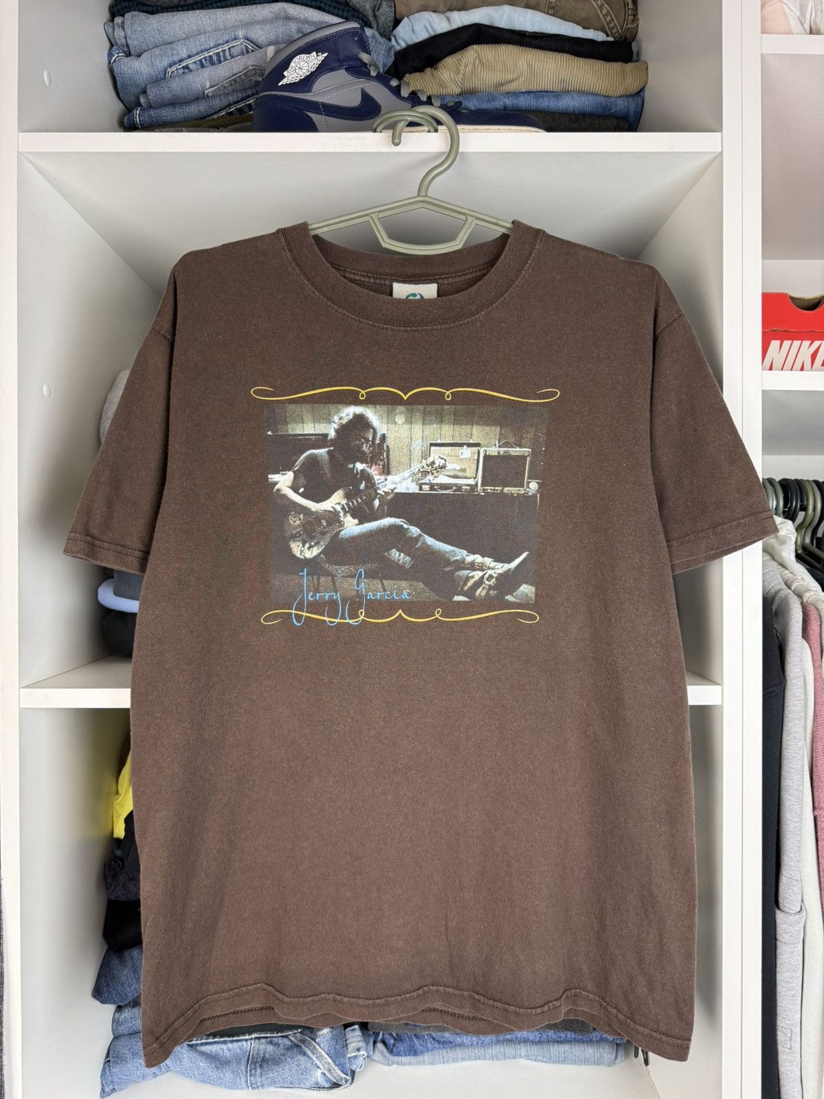Vintage Liquid Blue Jerry Garcia T-shirt